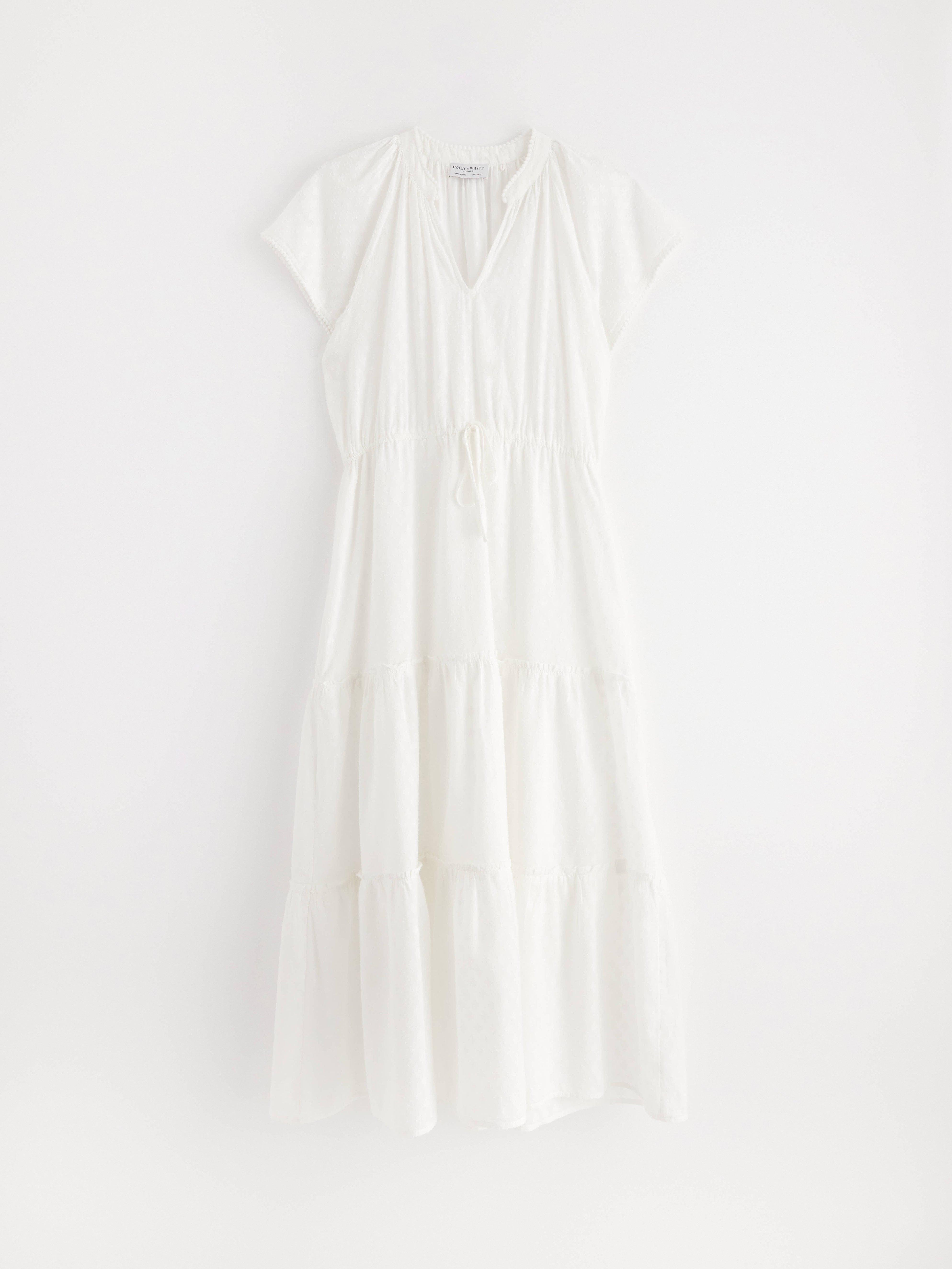 Maxi šaty - Ženy - Bílá