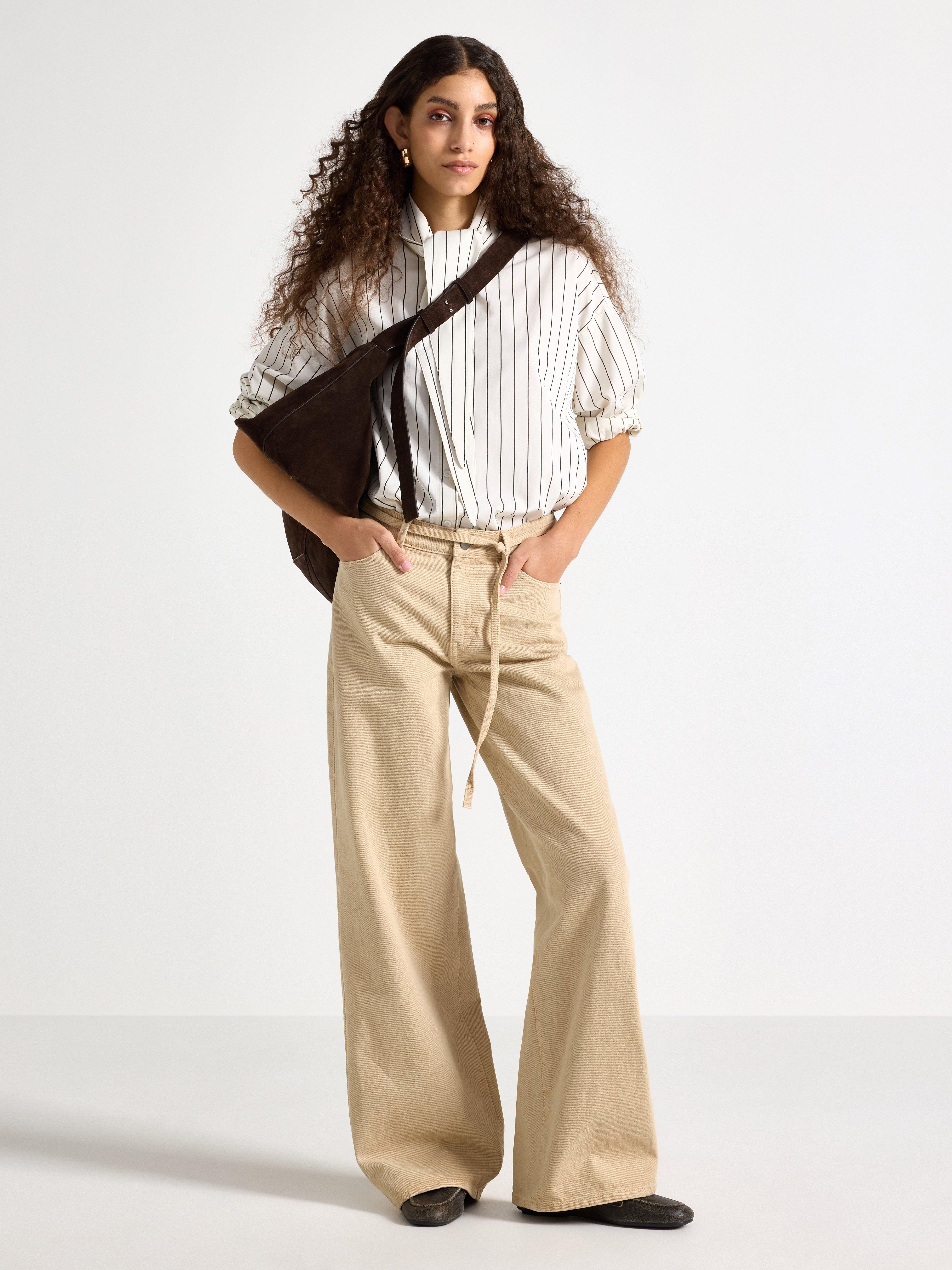 Housut - Naiset - Beige