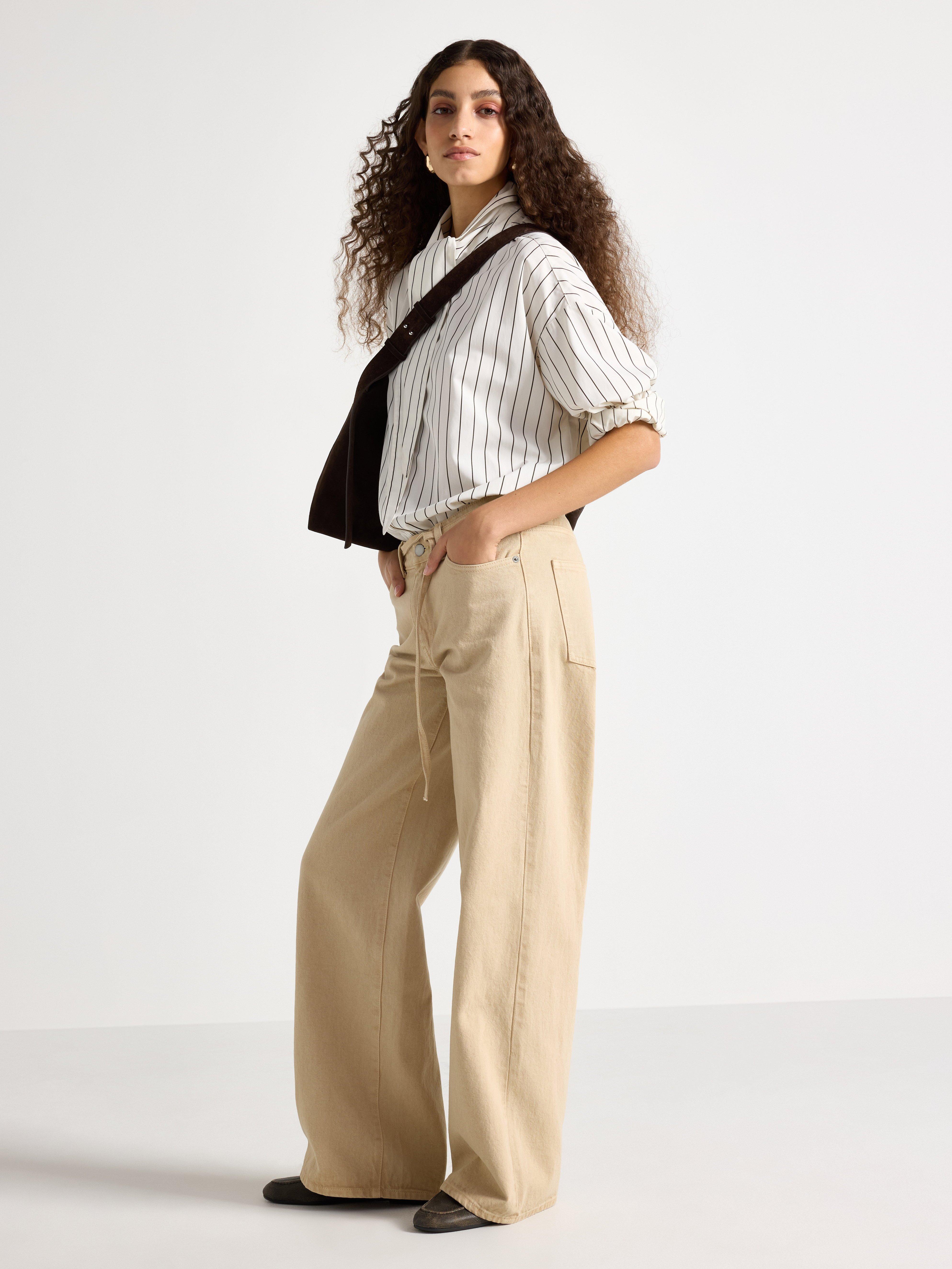 Trousers - Womens Wear - Beige