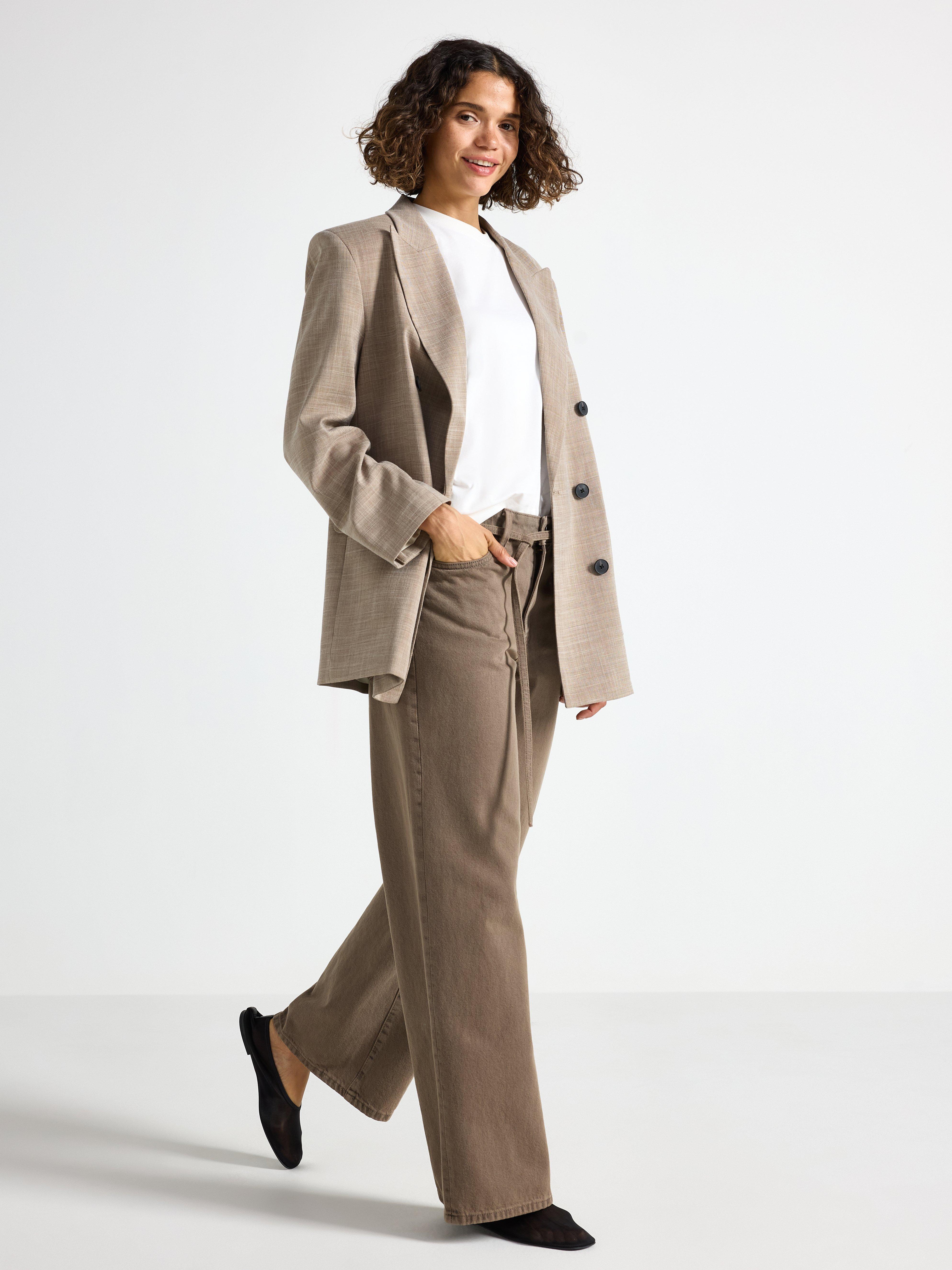 Trousers - Womens Wear - Brown