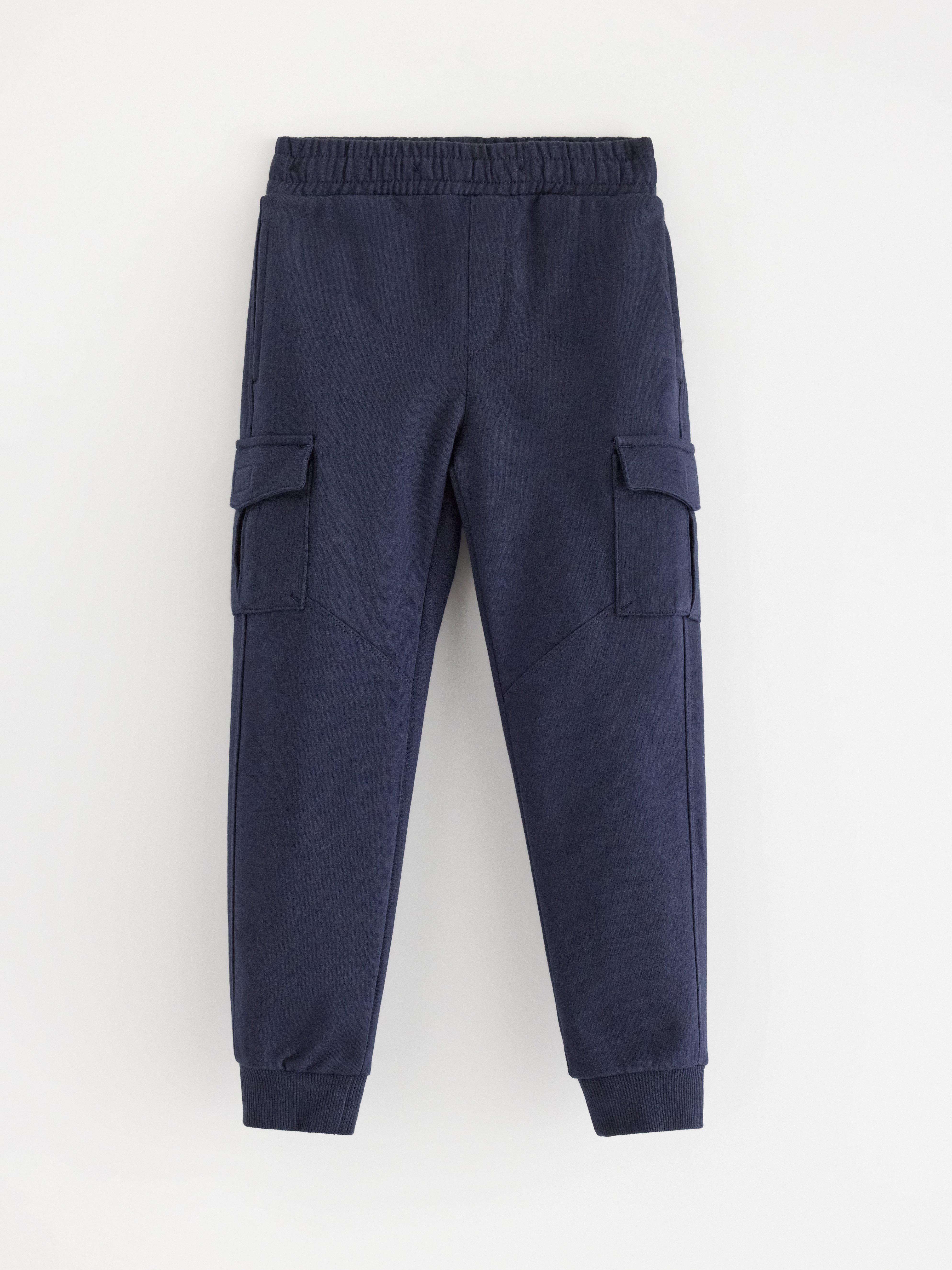 Cargo Trousers - Kids Wear - Blue