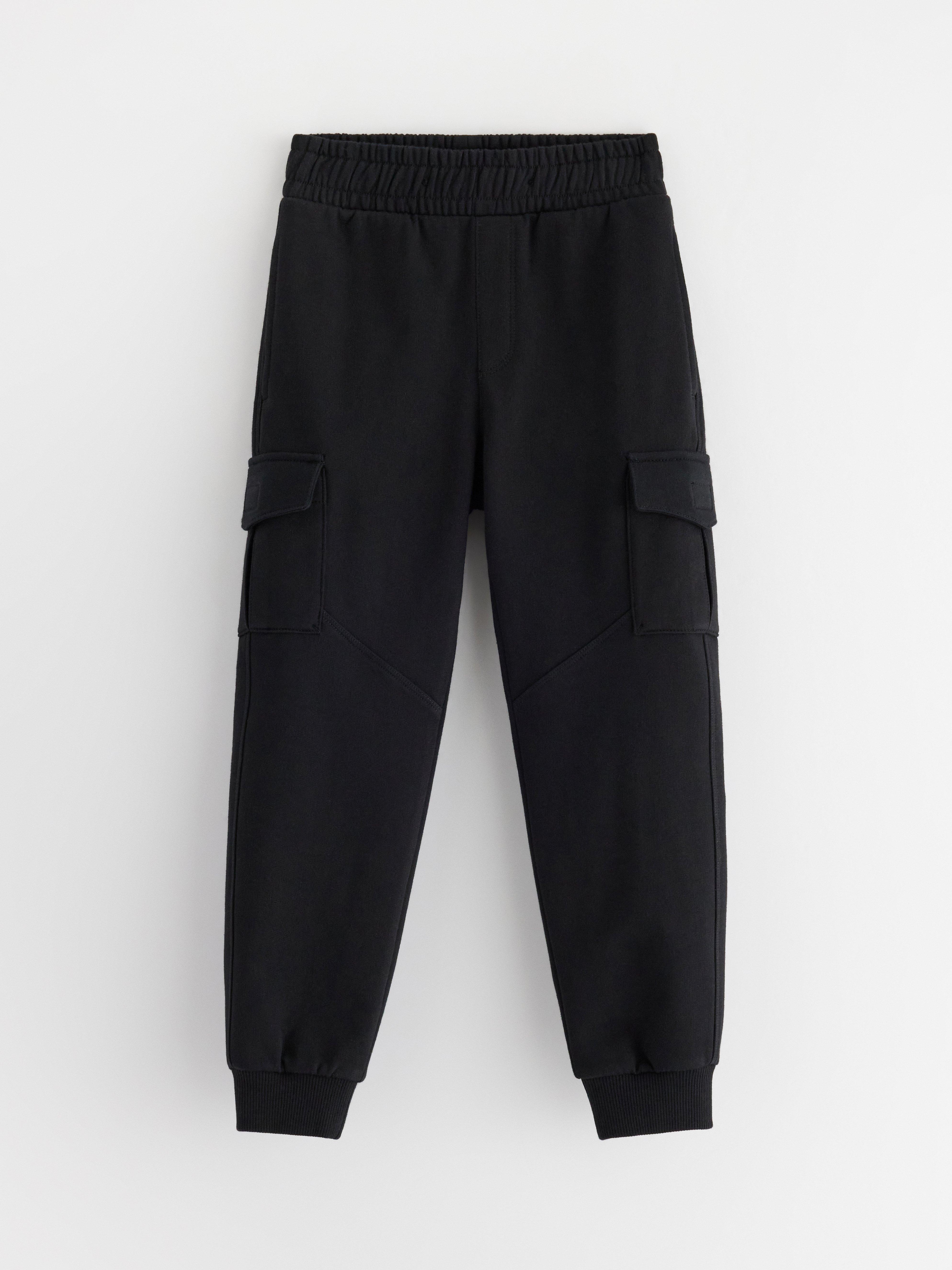 Cargo Trousers - Kids Wear - Black