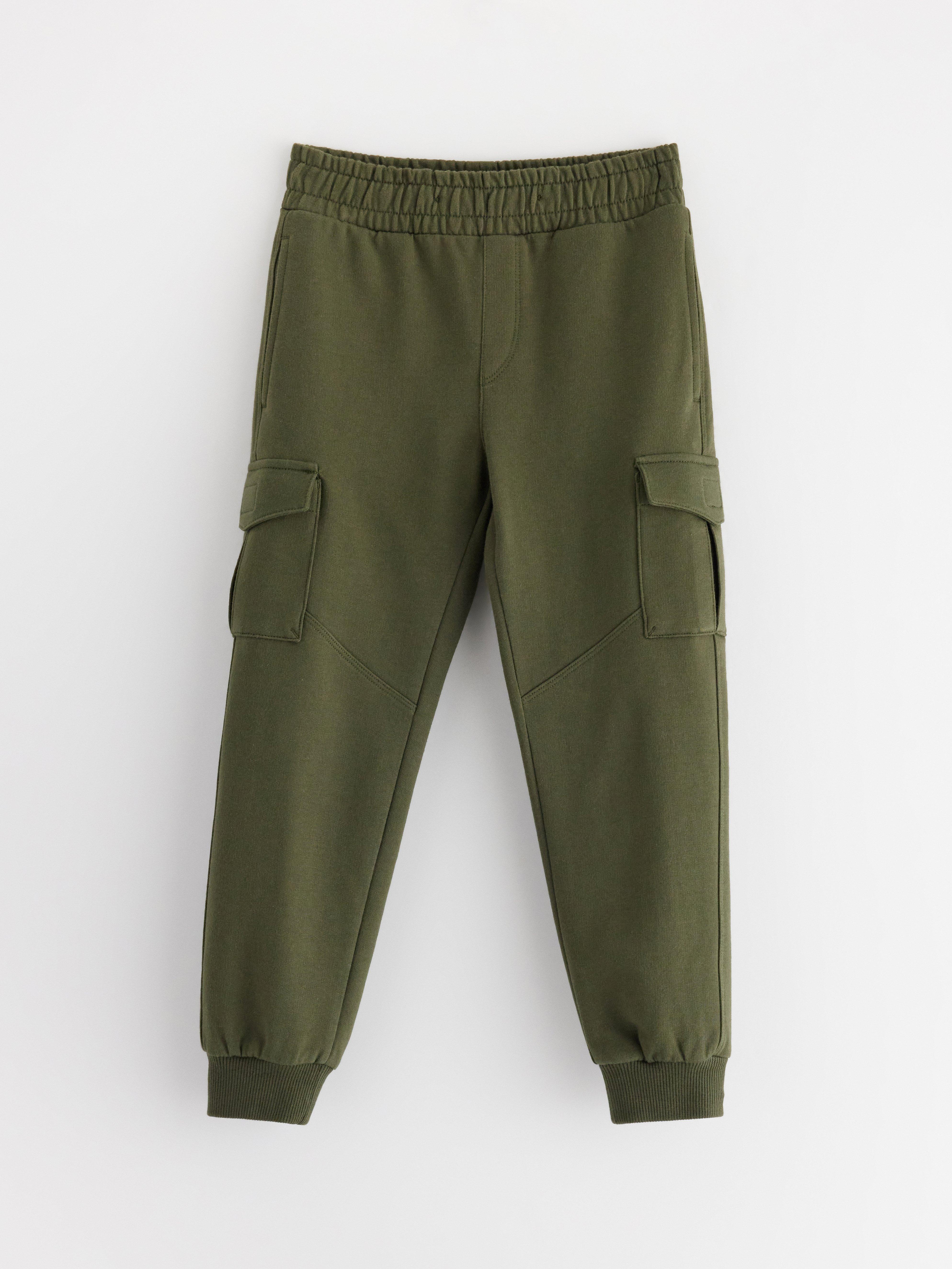 Cargo Trousers - Kids Wear - Green