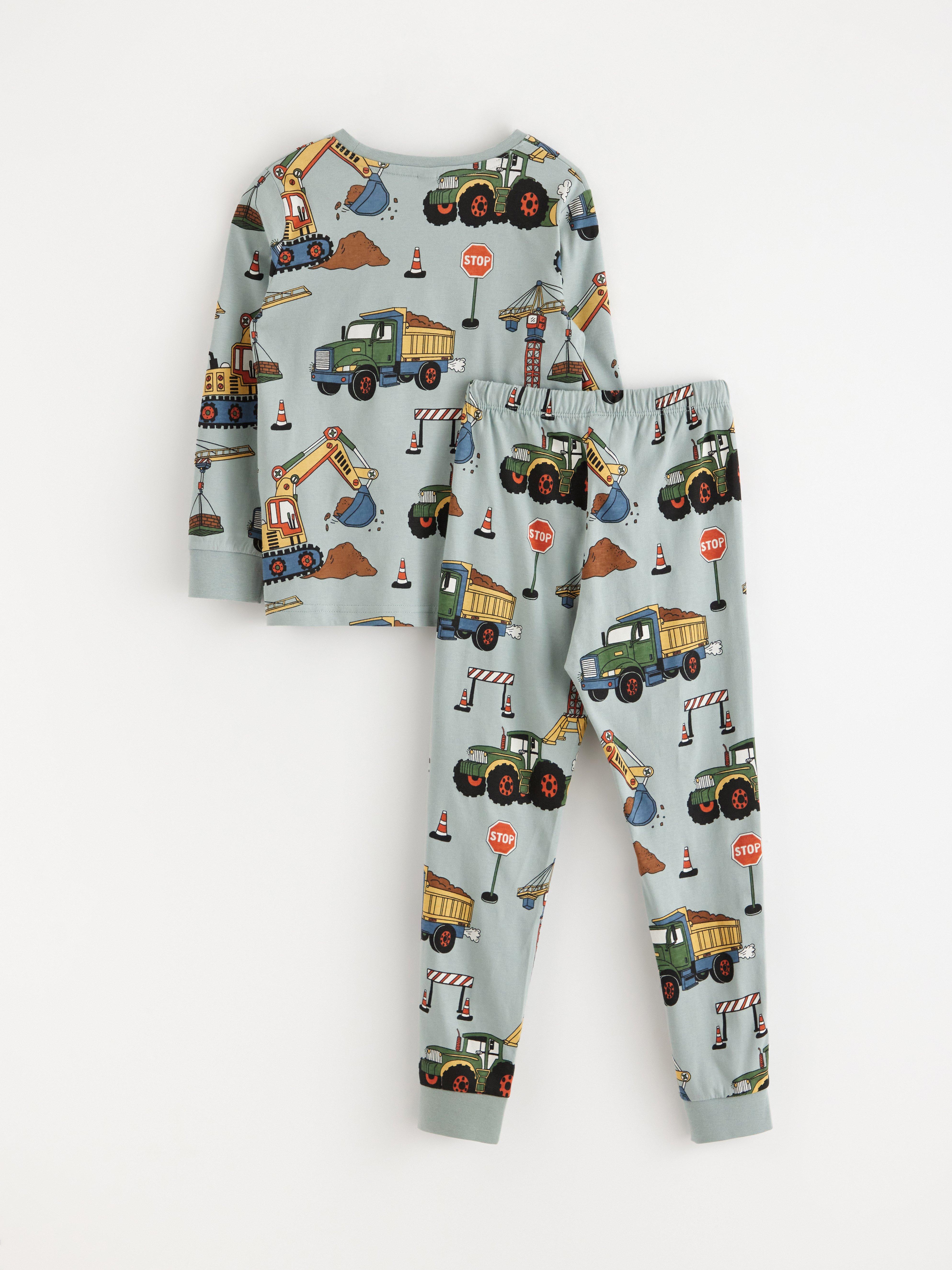 Pyjamas - Børn - Grøn
