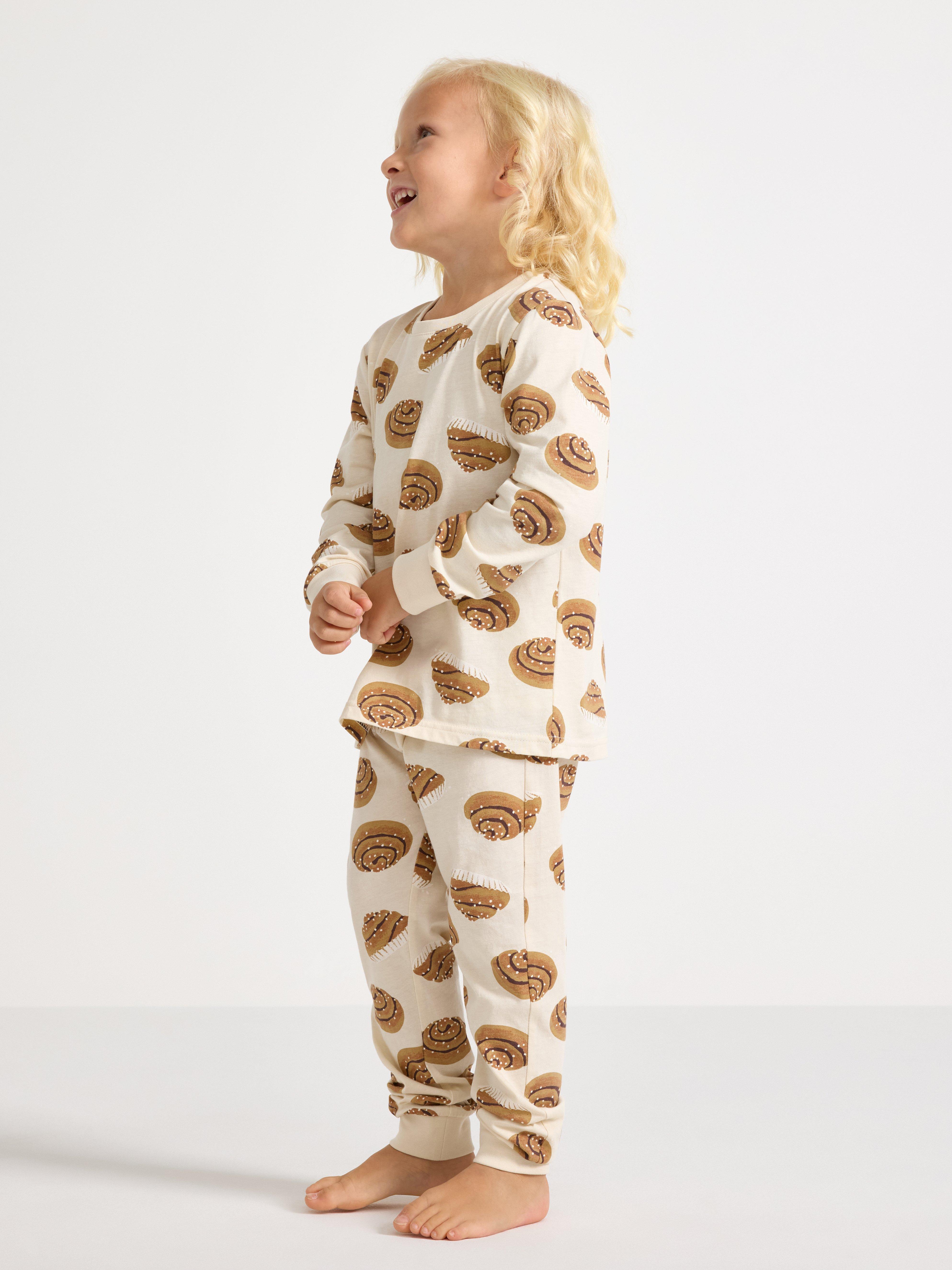 Pyjama Set - Kids Wear - Beige