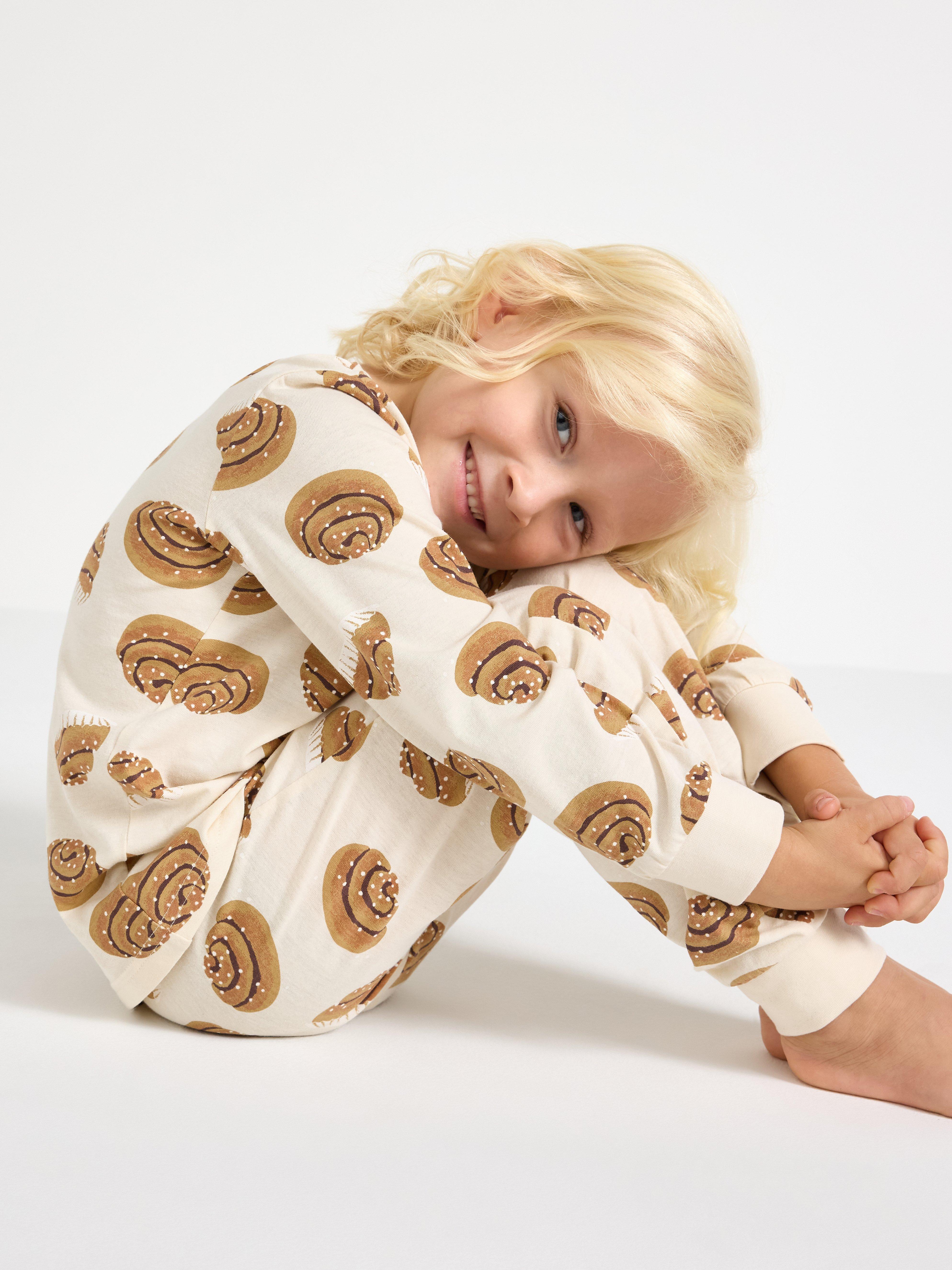 Pyjama Set - Kids Wear - Beige