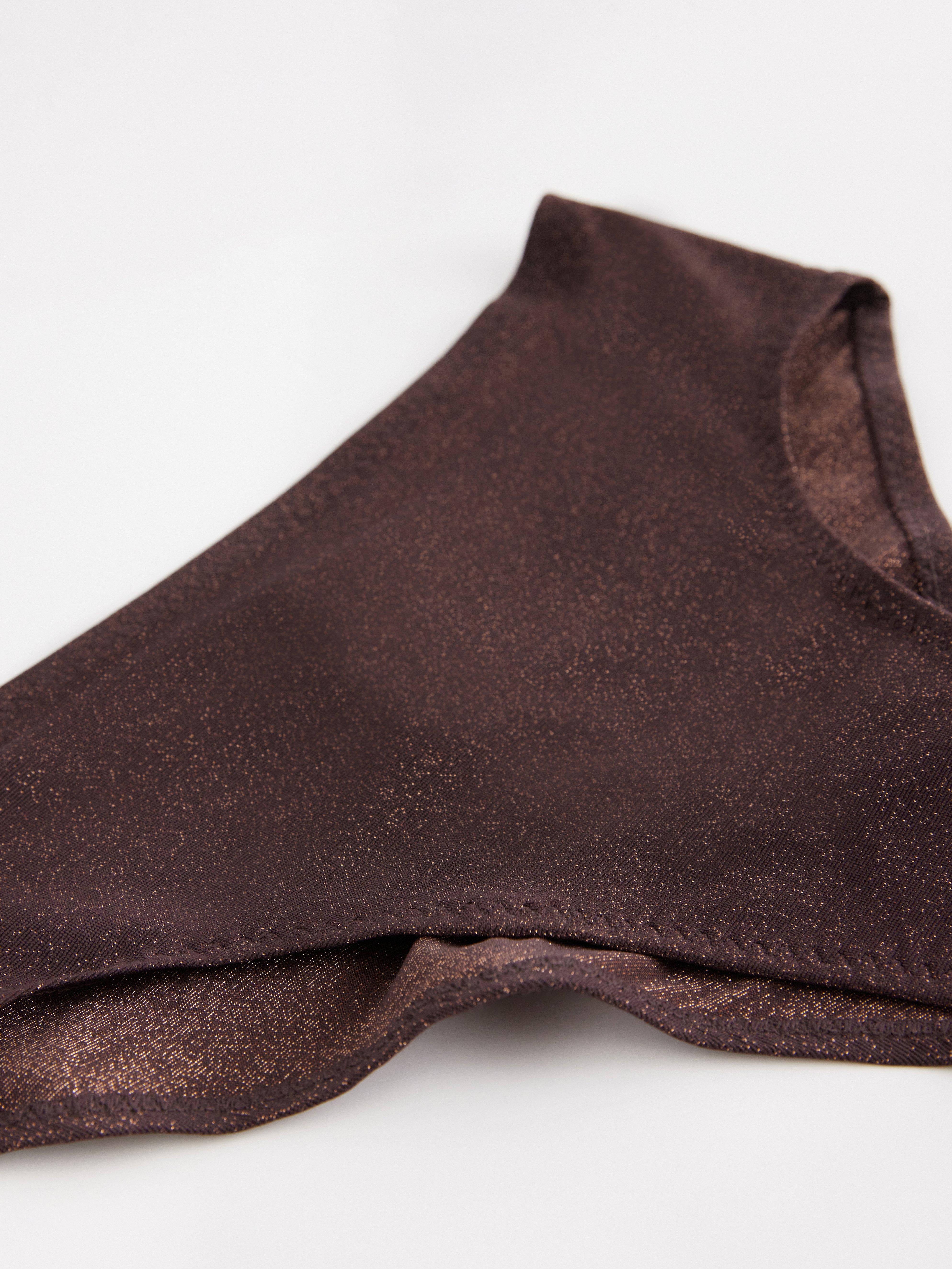 Brazilian High - Lingerie - Brown