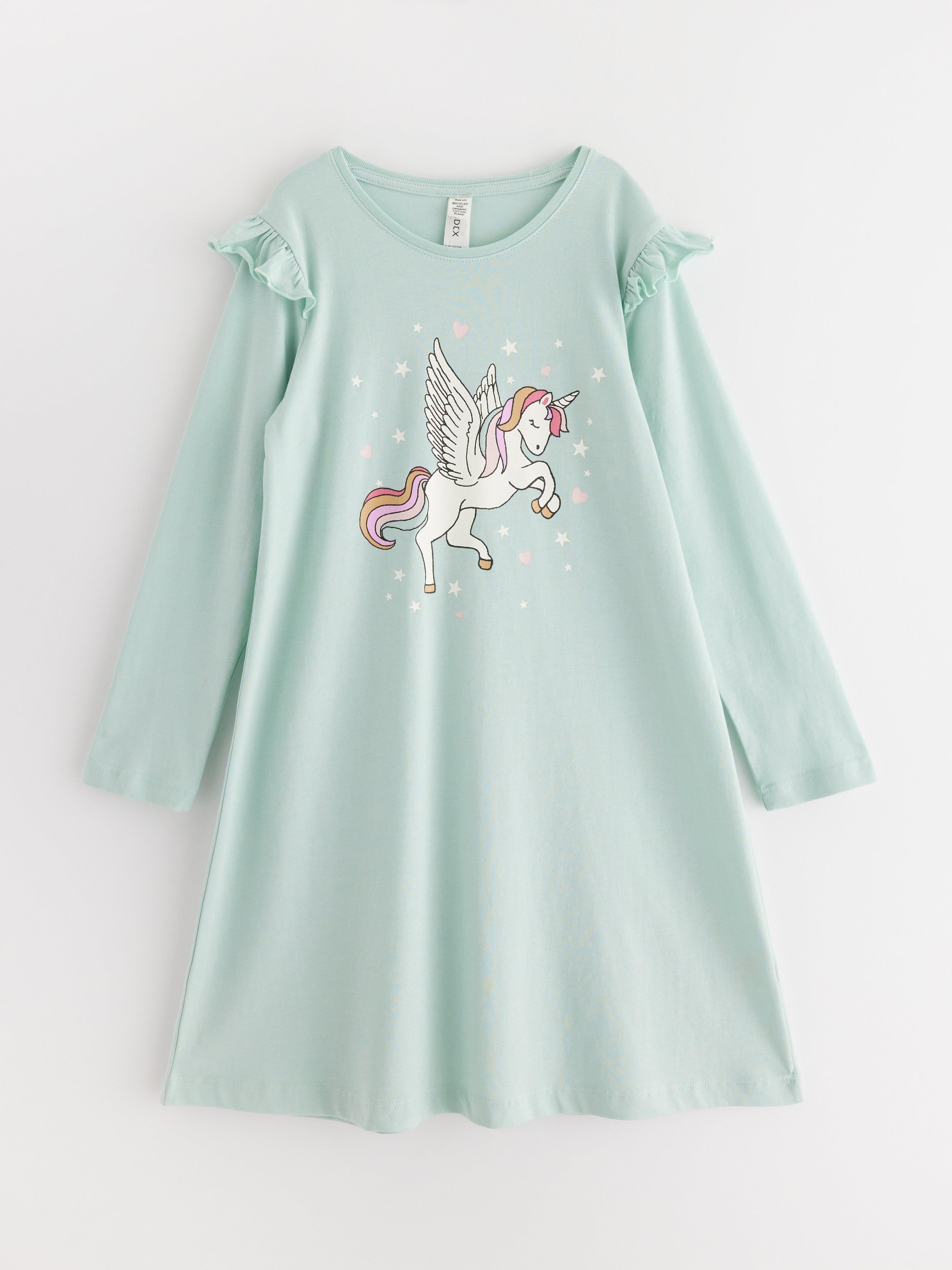 Night Dress - Kids Wear - Turquoise