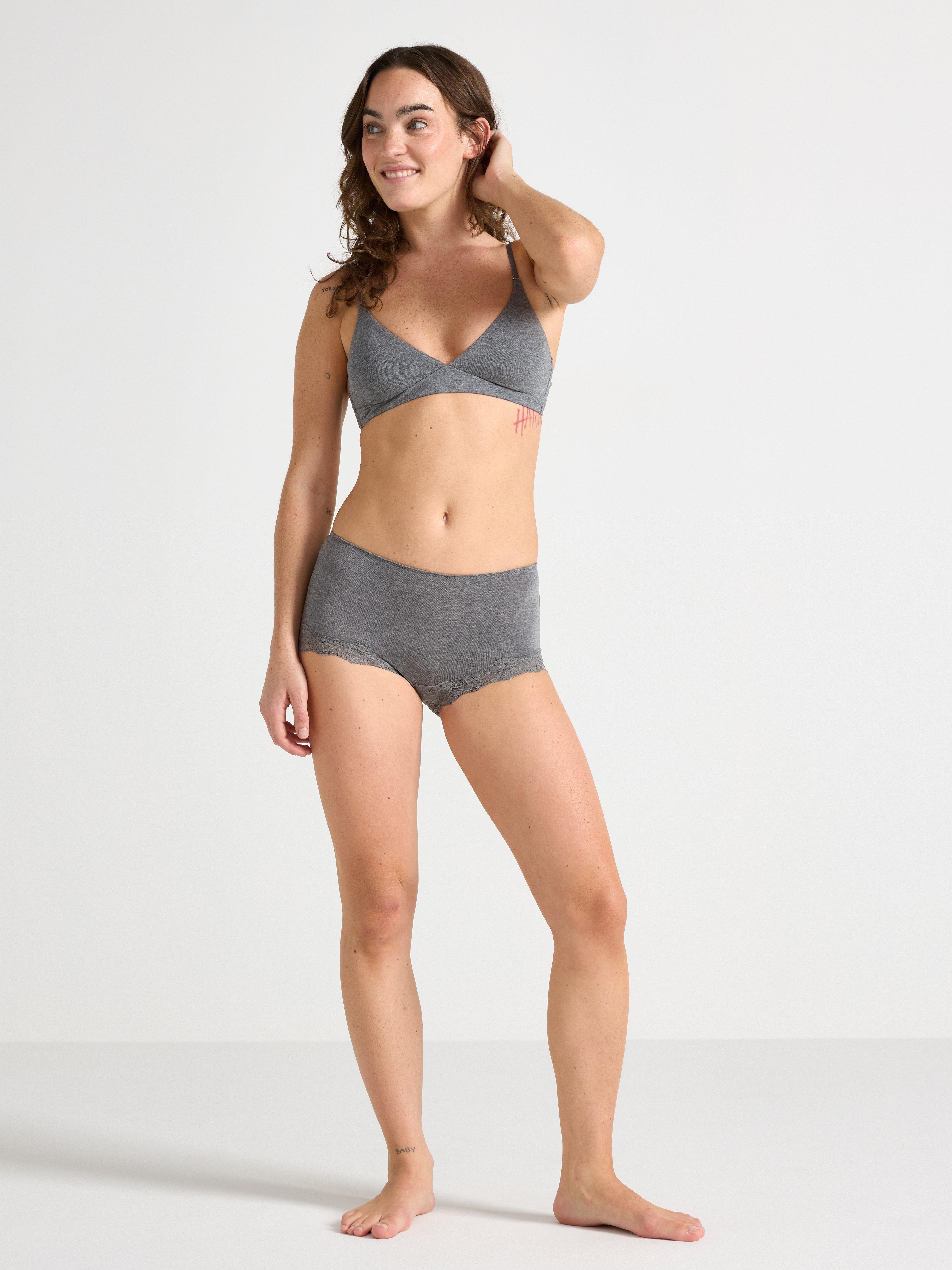 Boxershorts regular - Undertøj - Grå