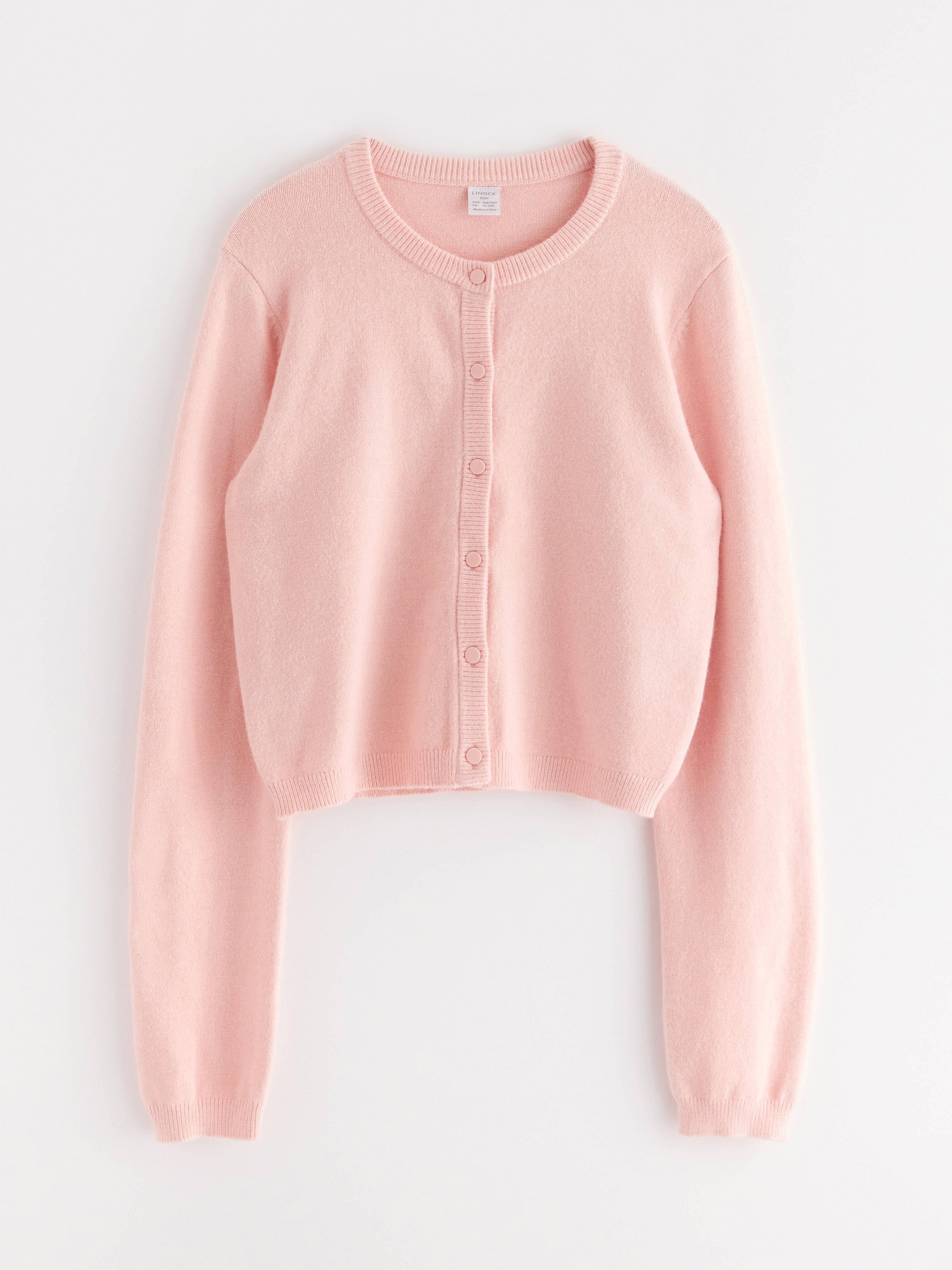 Cardigan - Barn - Rosa