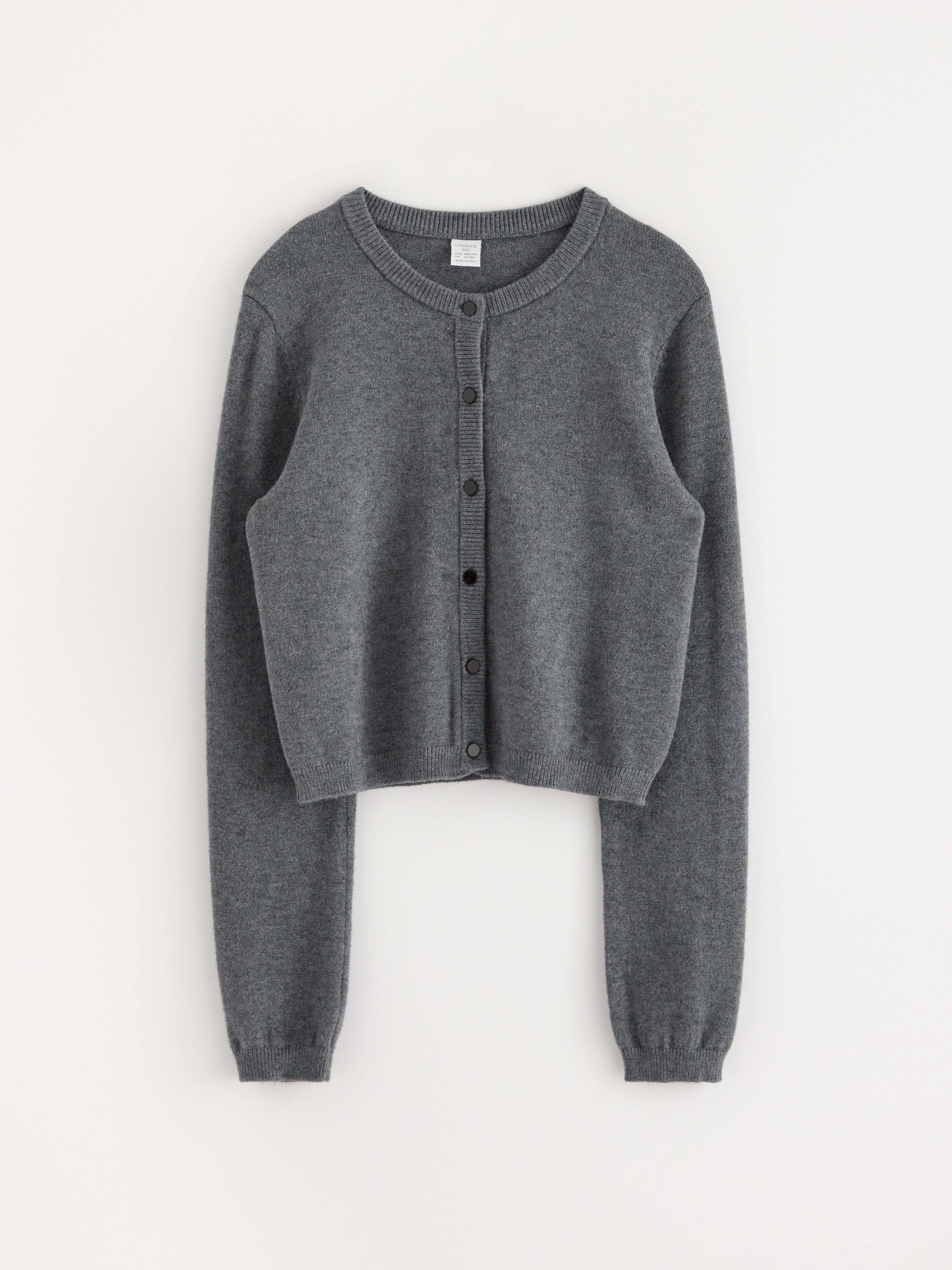 Kardigán - Deti - Šedá