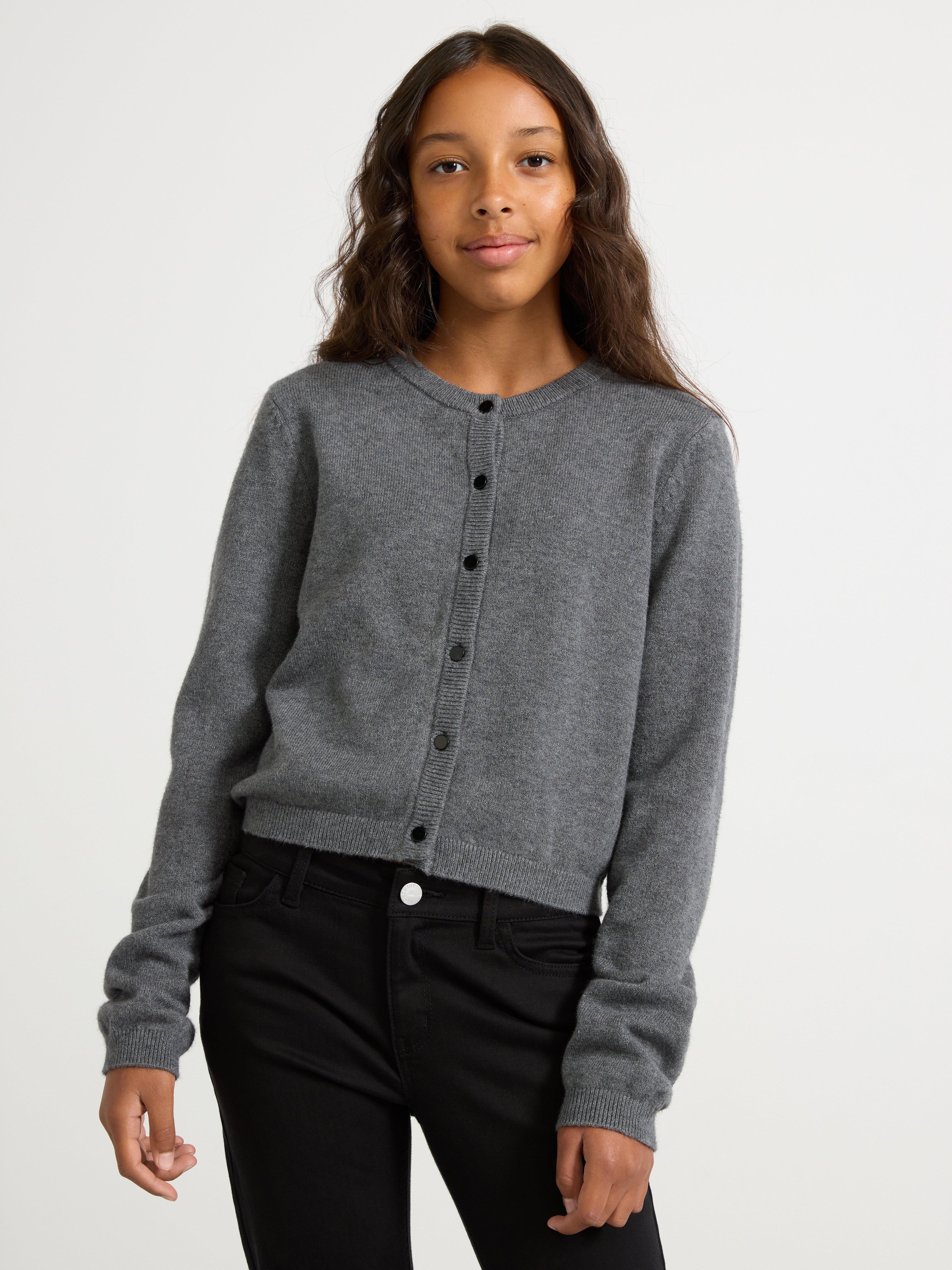 Stickad cardigan