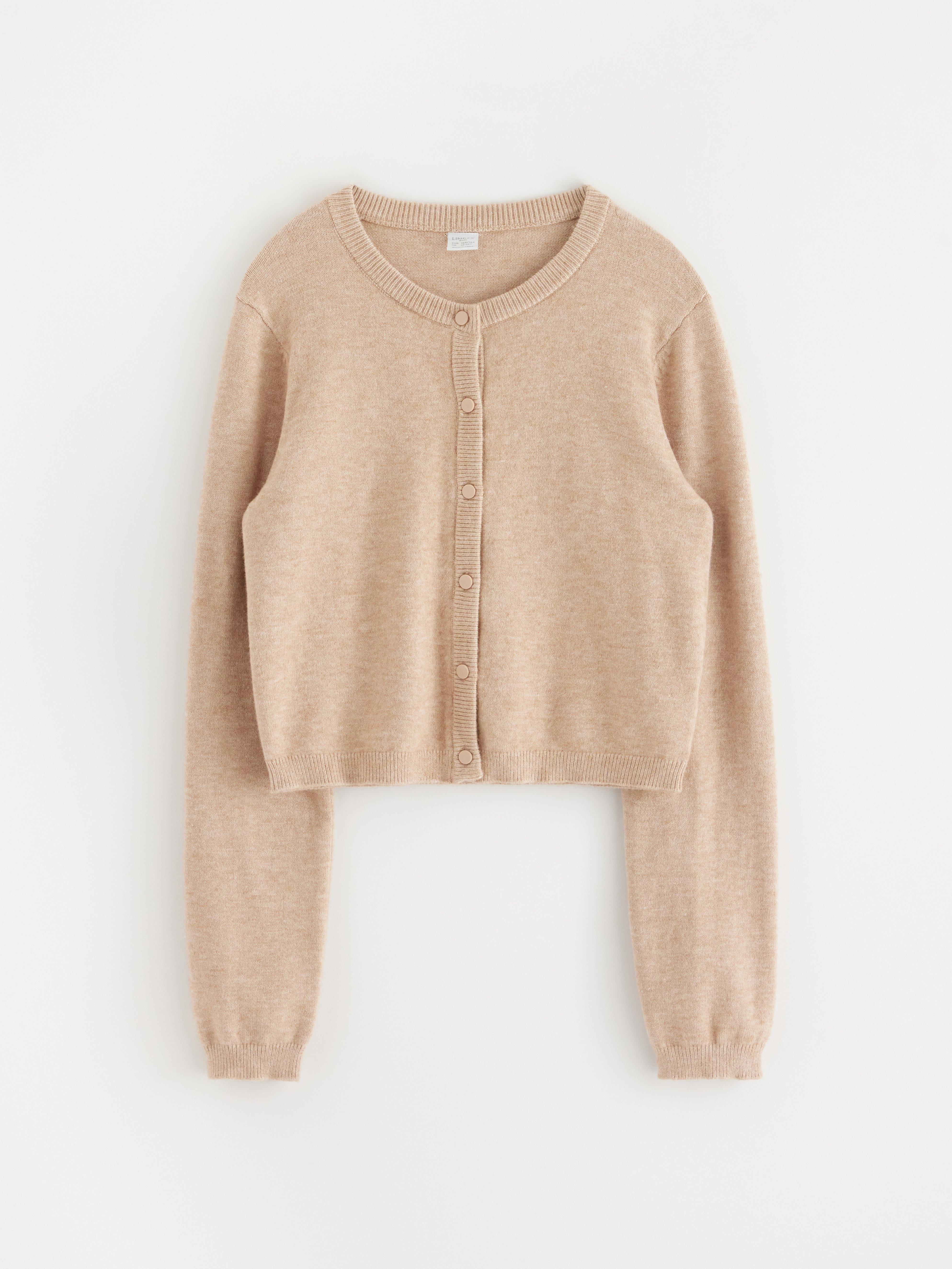 Stickad cardigan