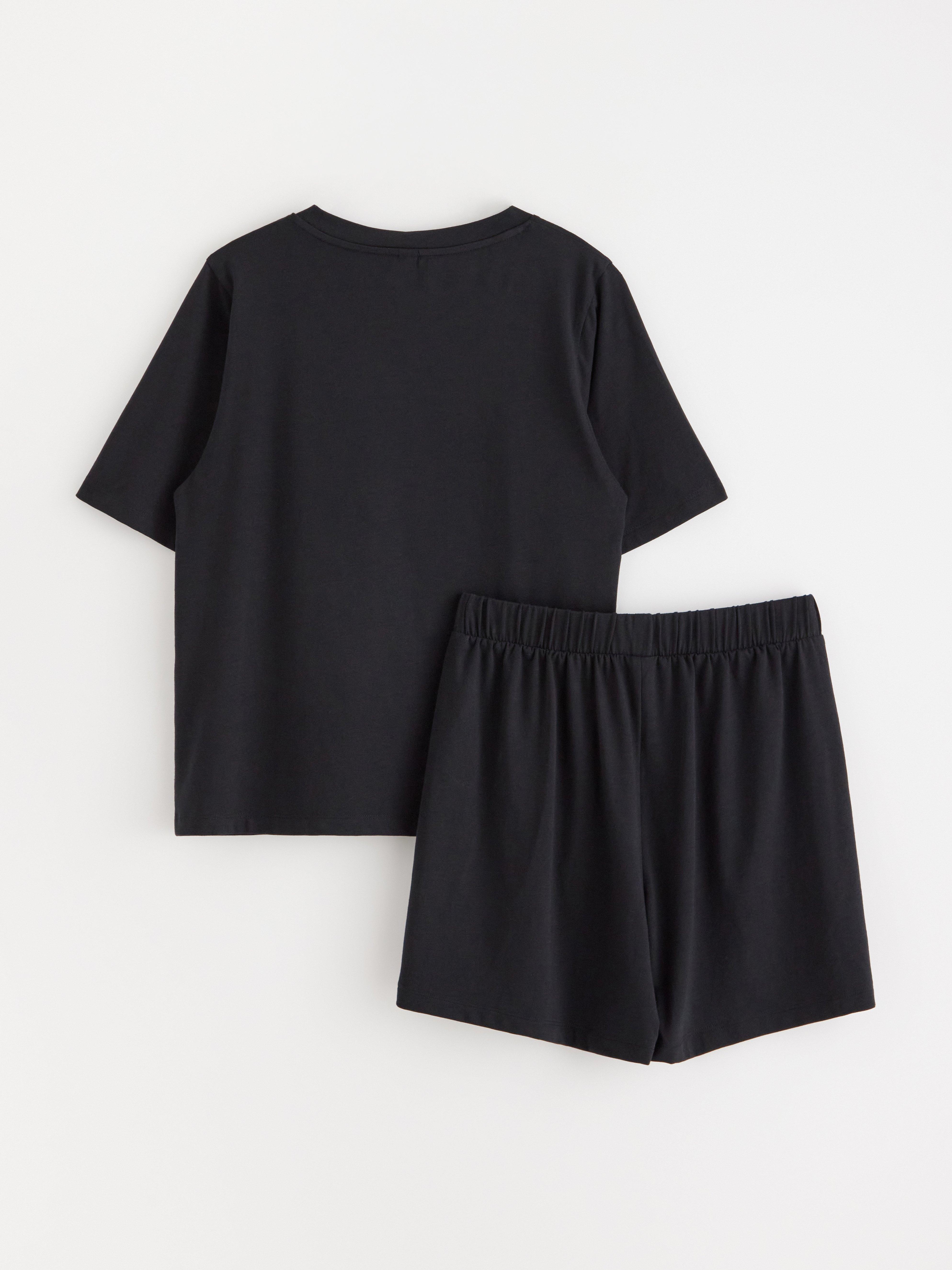 Pyjama Set - Lingerie - Black