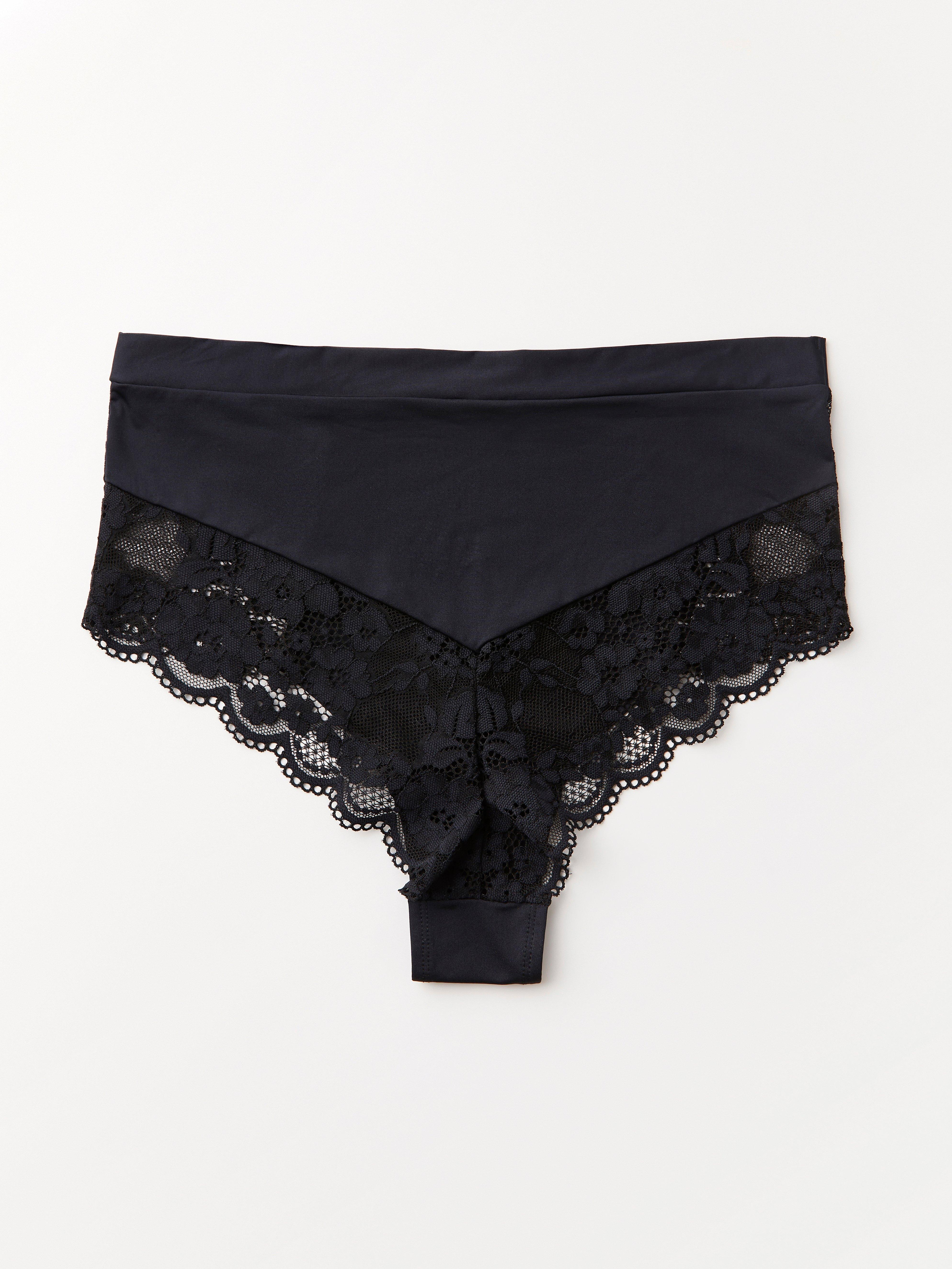 Brazilian High - Lingerie - Black