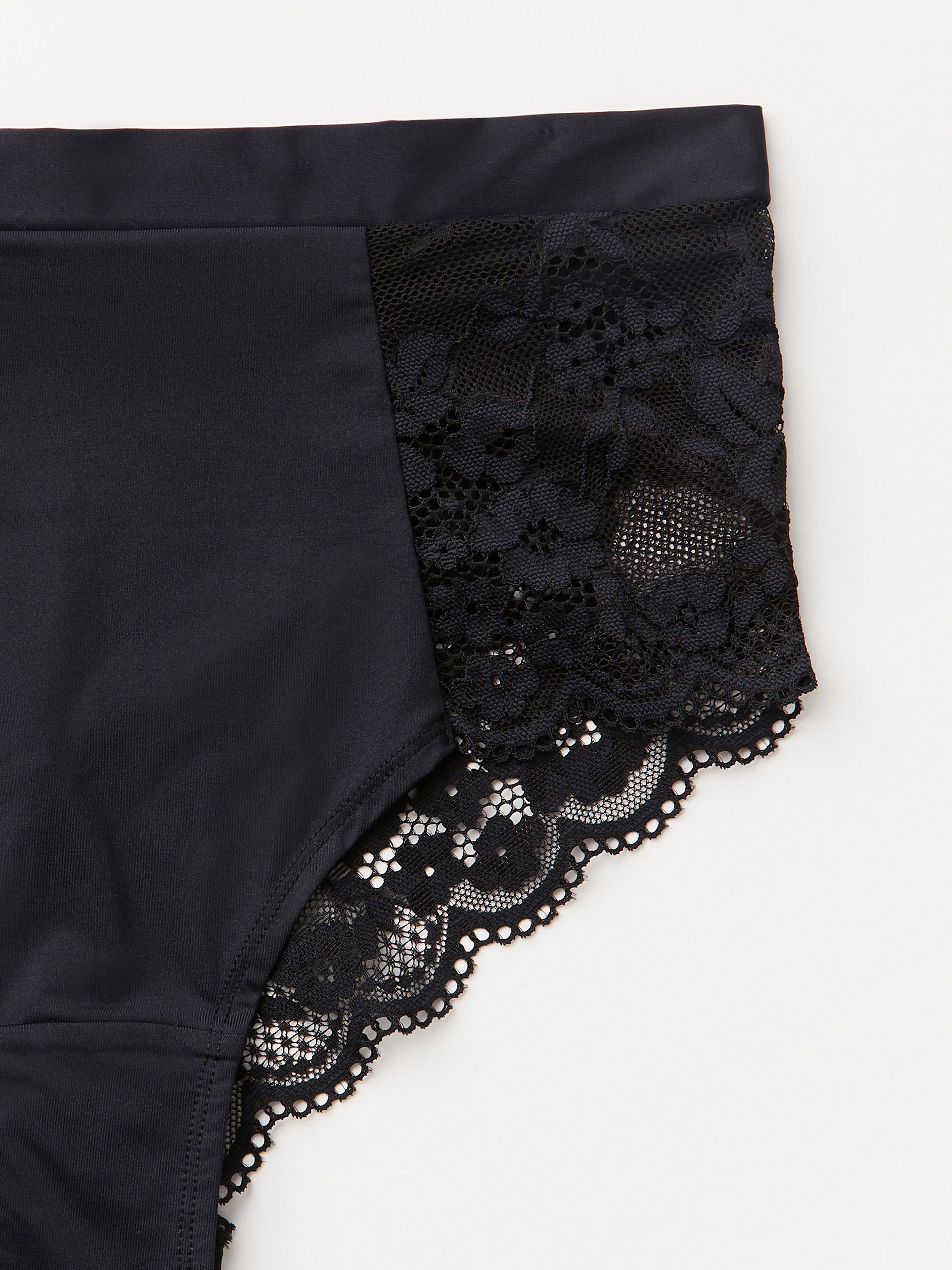 Brazilian High - Lingerie - Black