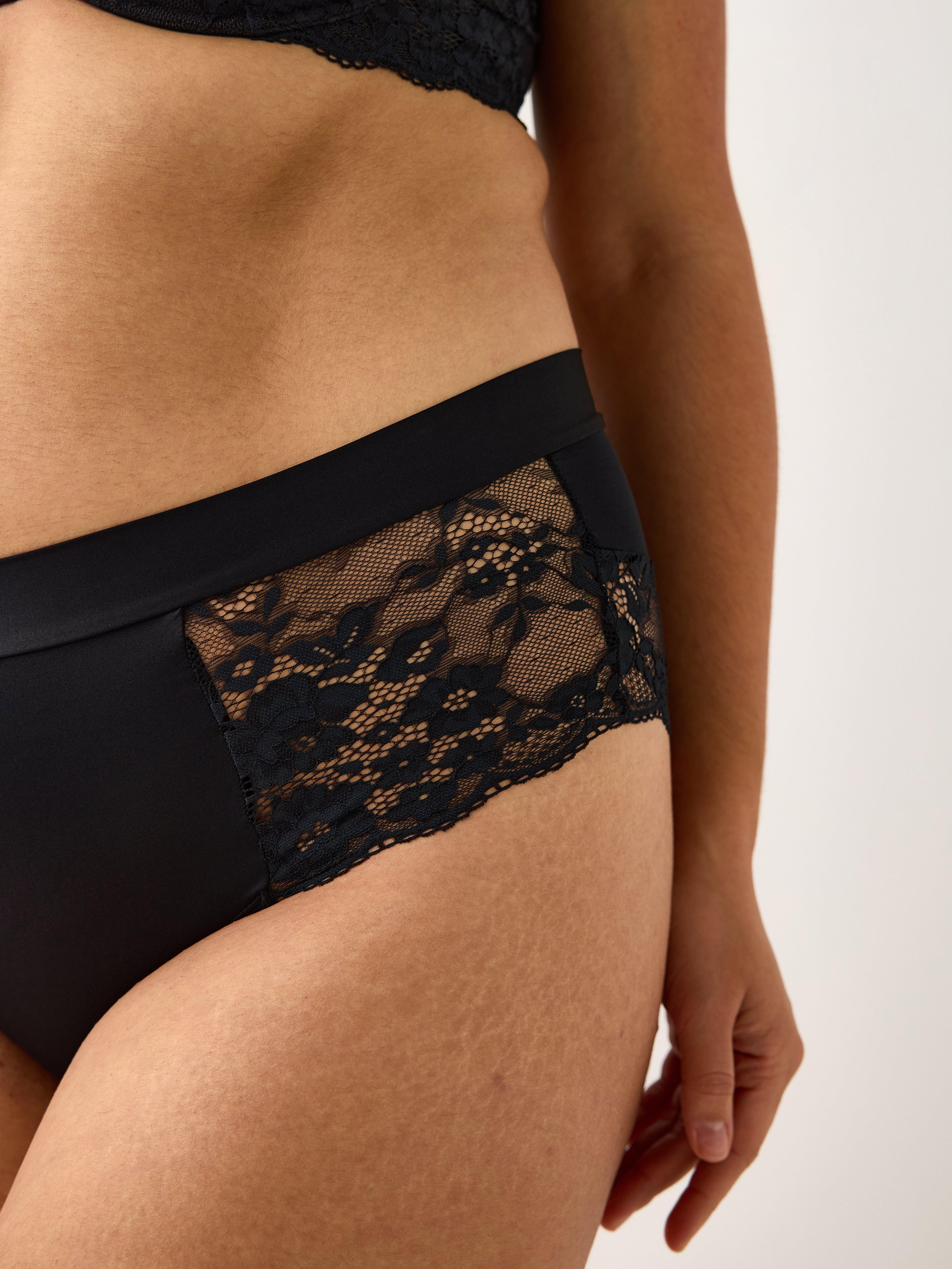 Brazilian High - Lingerie - Black