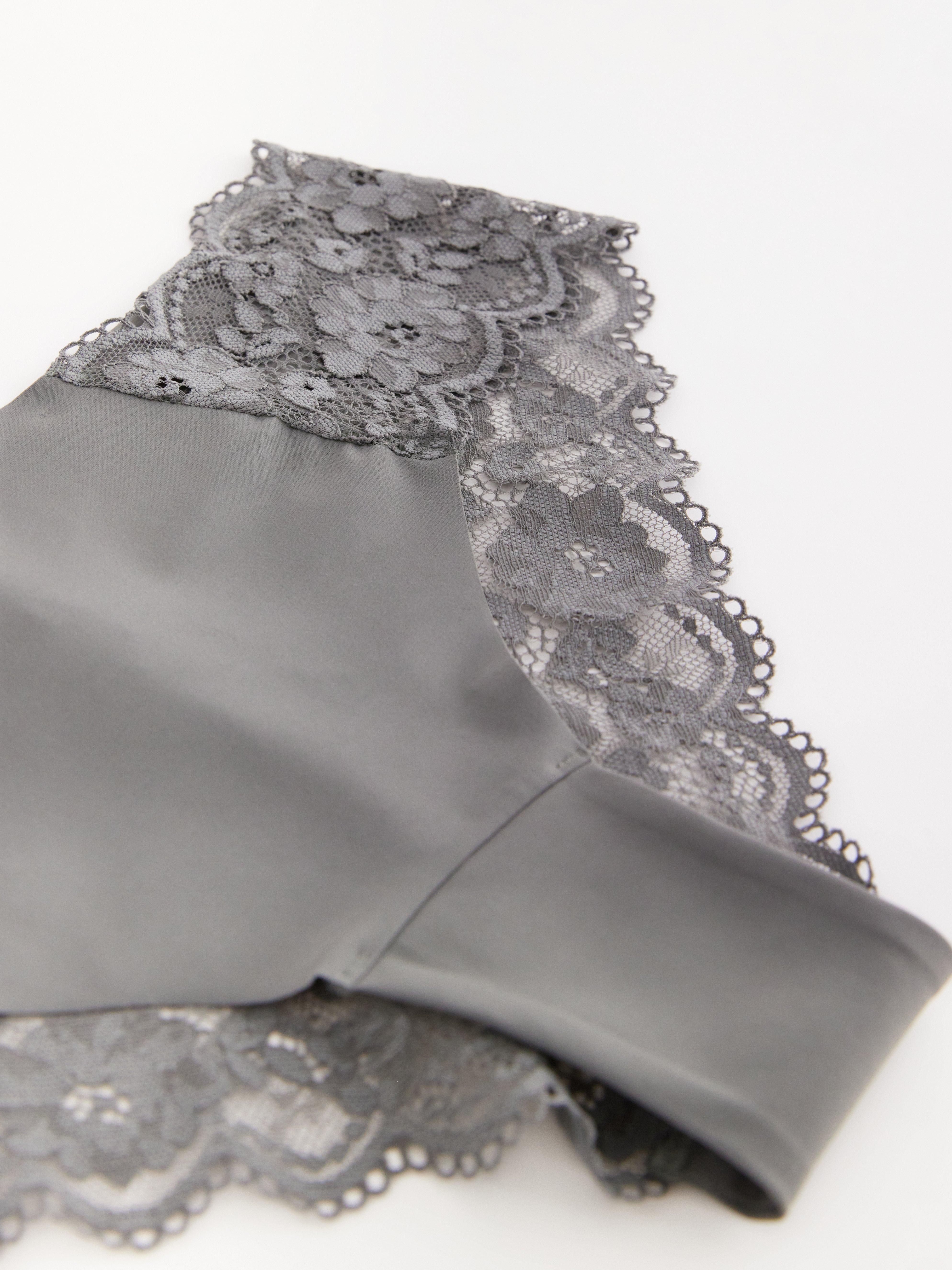 Brazilian Regular - Lingerie - Grey