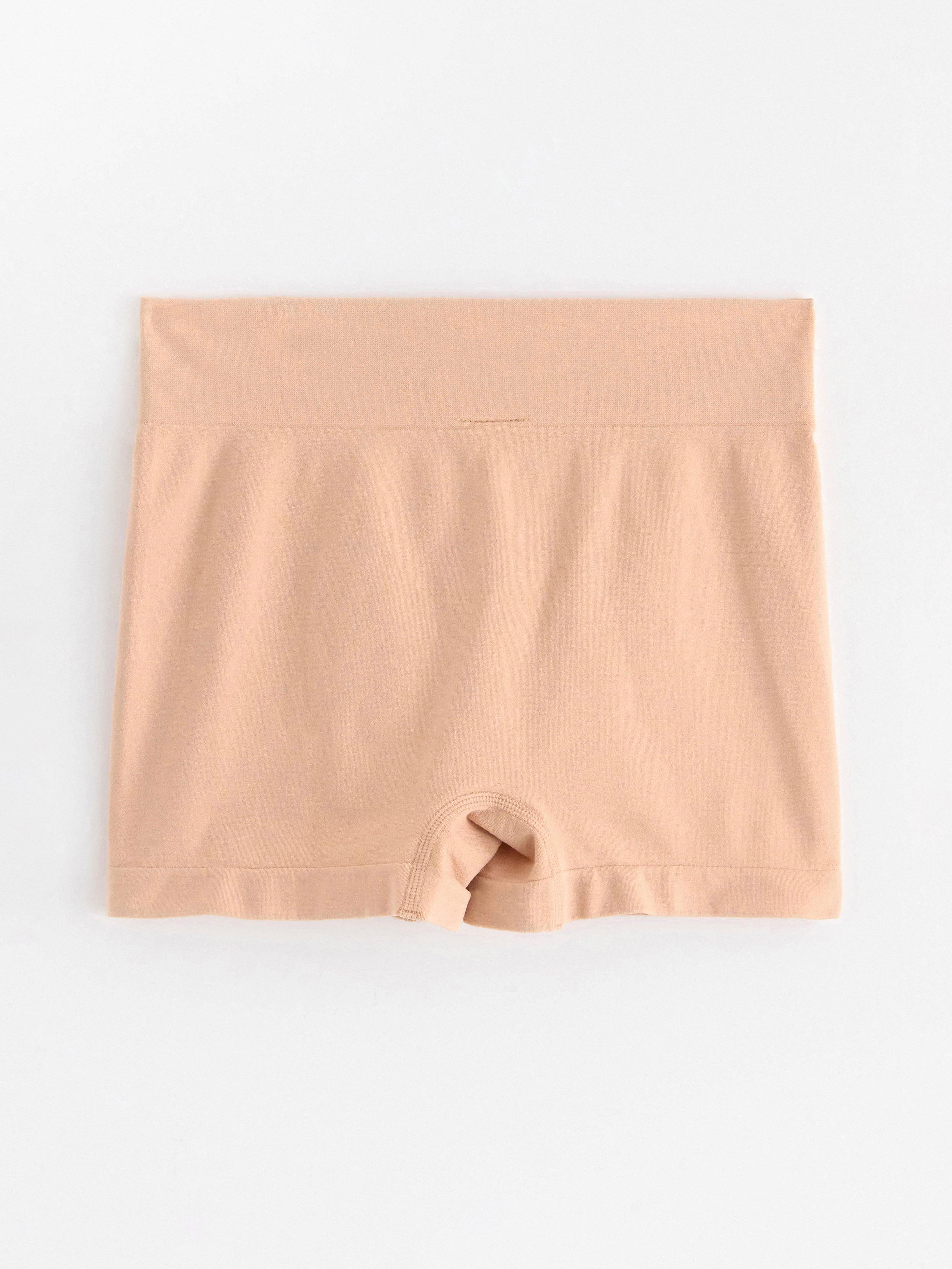 Boksershorts med høyt liv - Undertøy - Beige