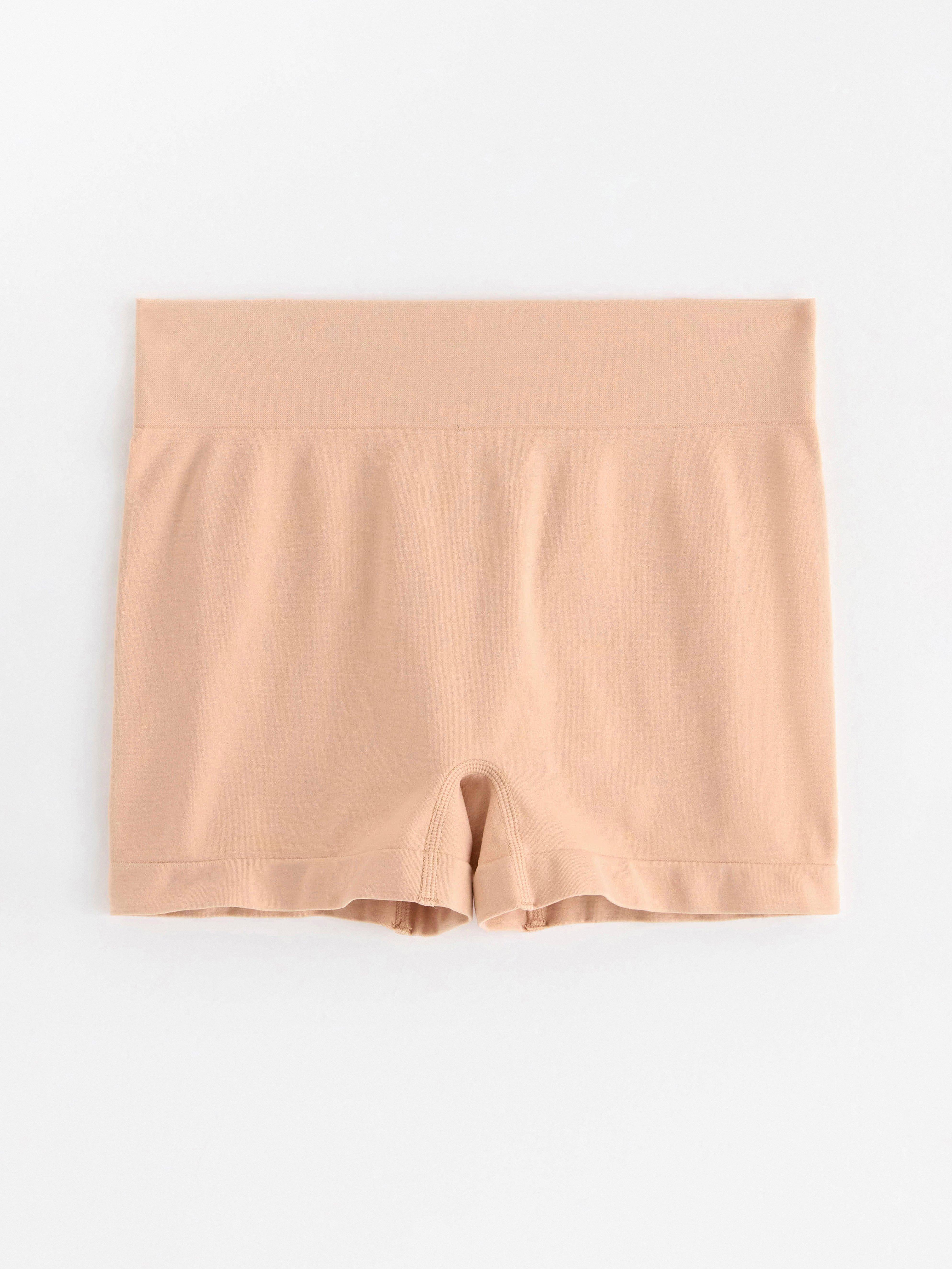 Boksershorts med høyt liv - Undertøy - Beige