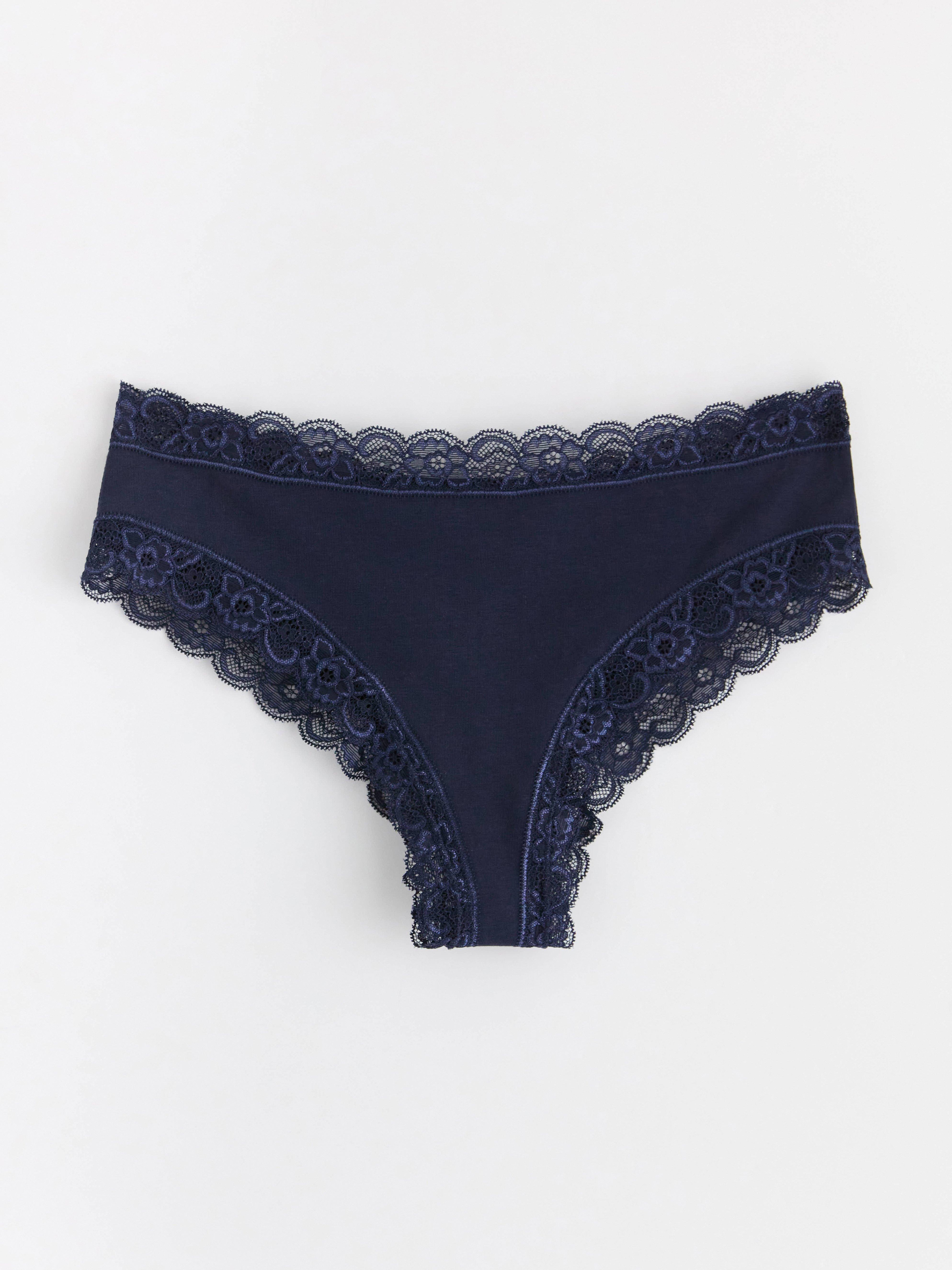 Brazilian Low - Lingerie - Blue