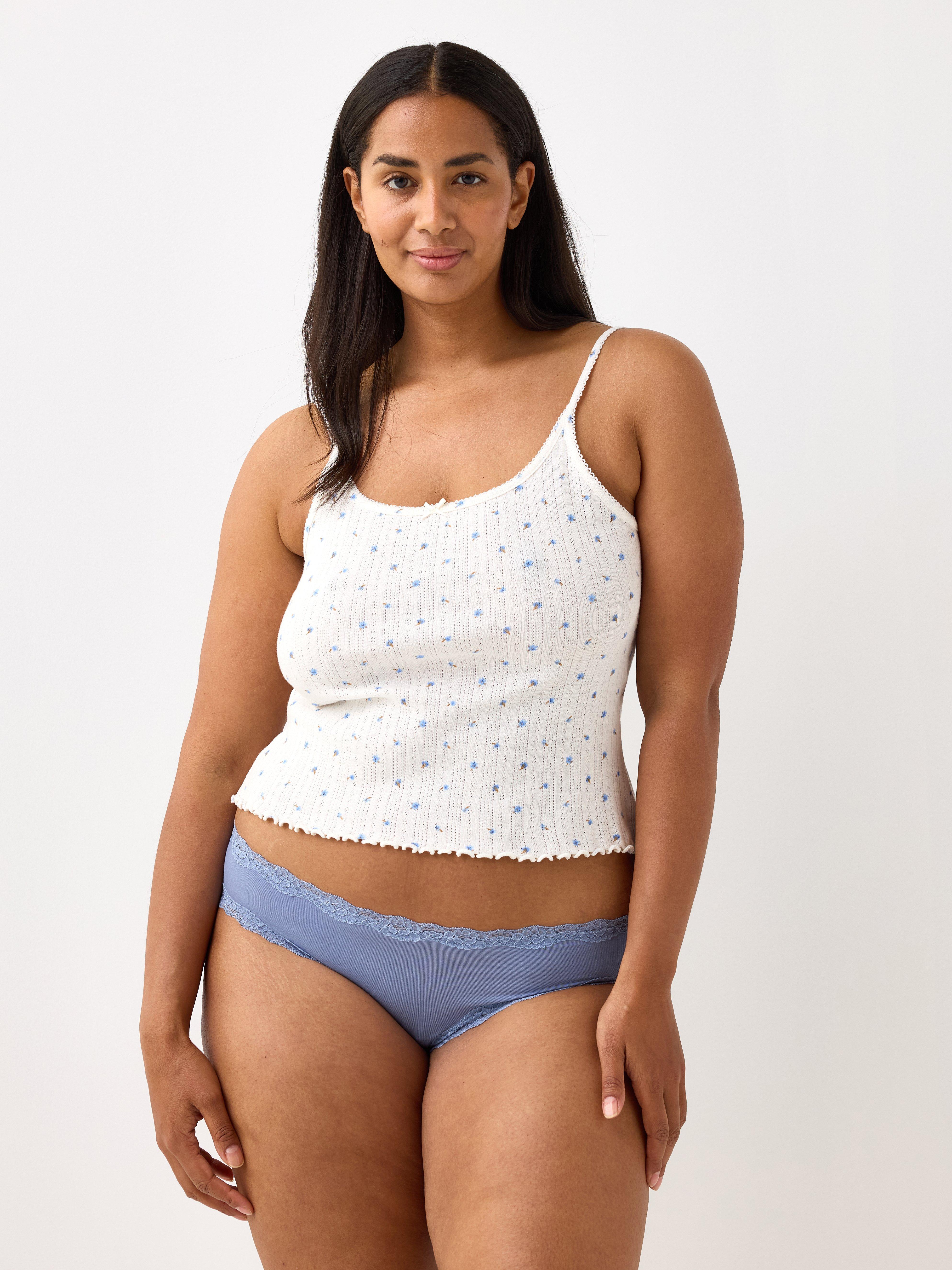 Brazilian Low - Lingerie - Blue