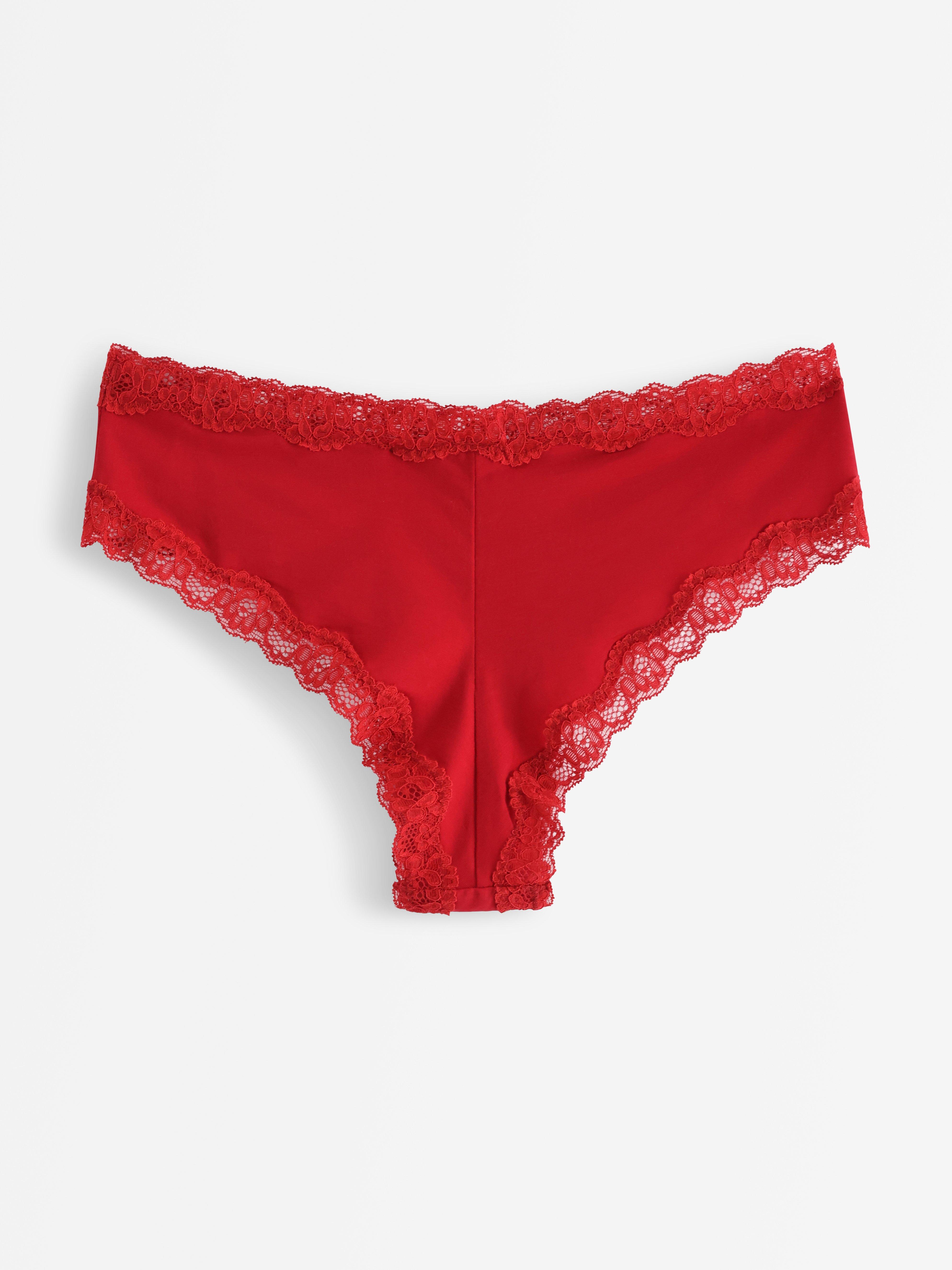 Brazilian Low - Lingerie - Red