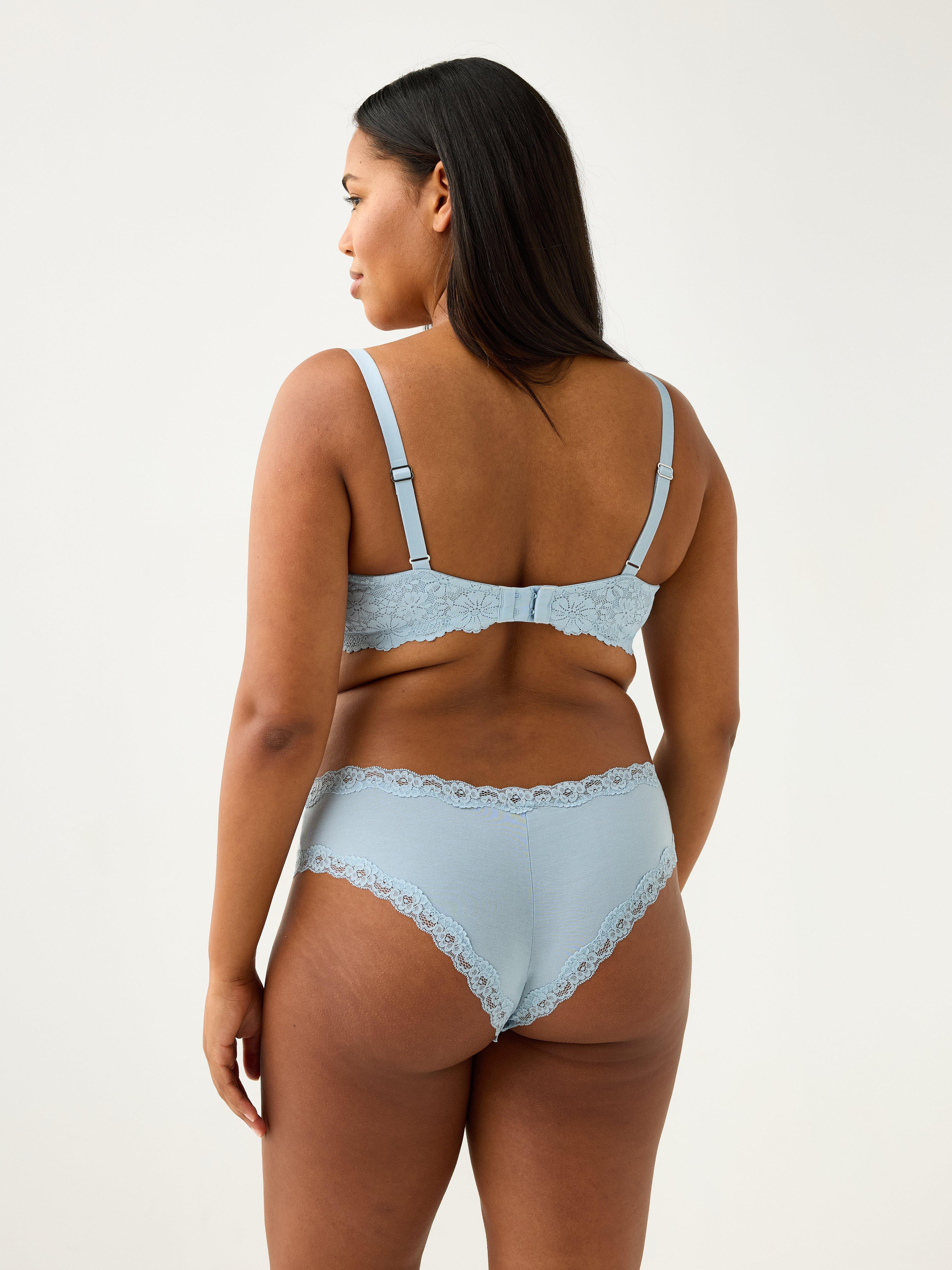 Brazilian Low - Lingerie - Blue