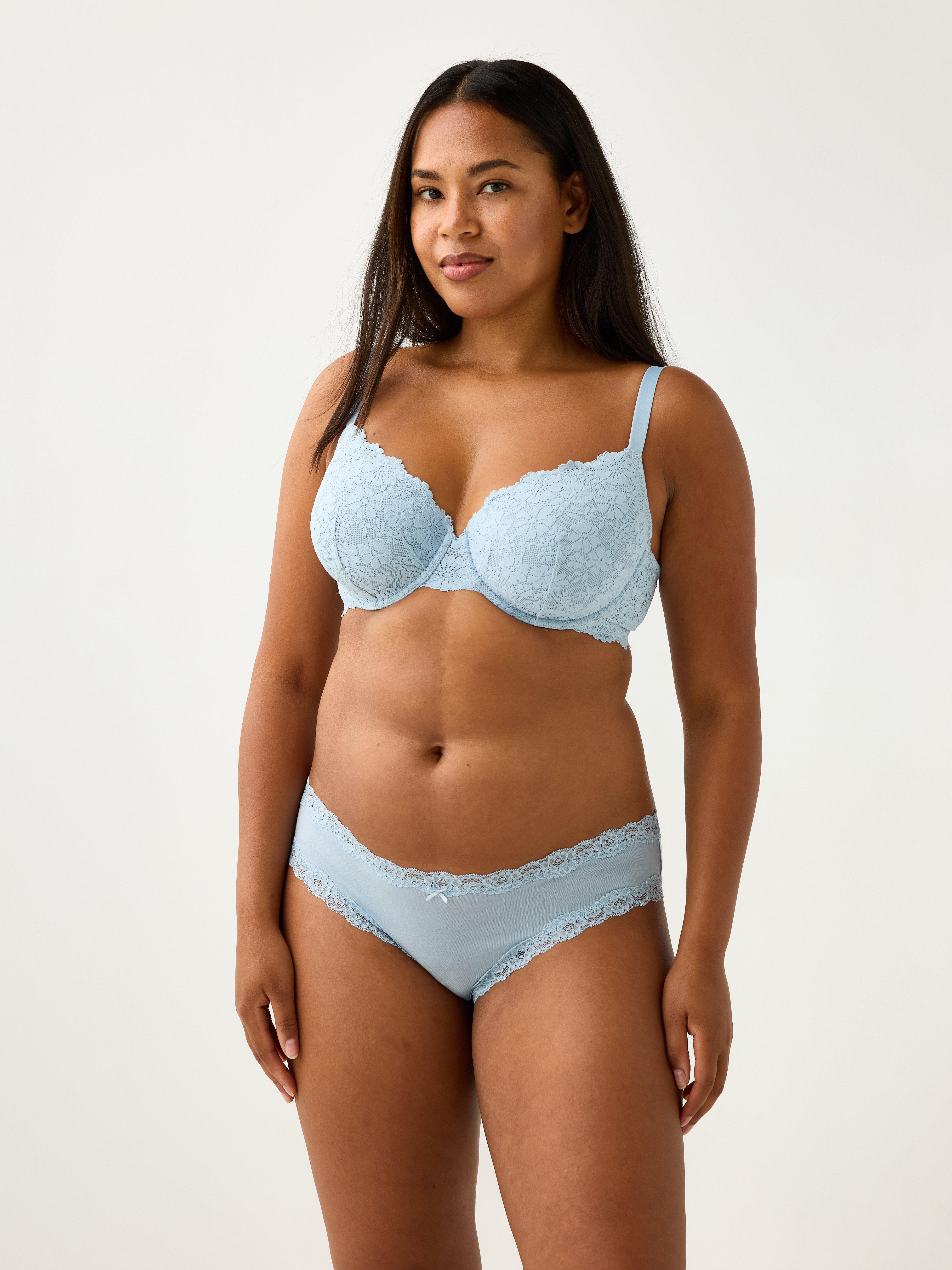 Brazilian Low - Lingerie - Blue