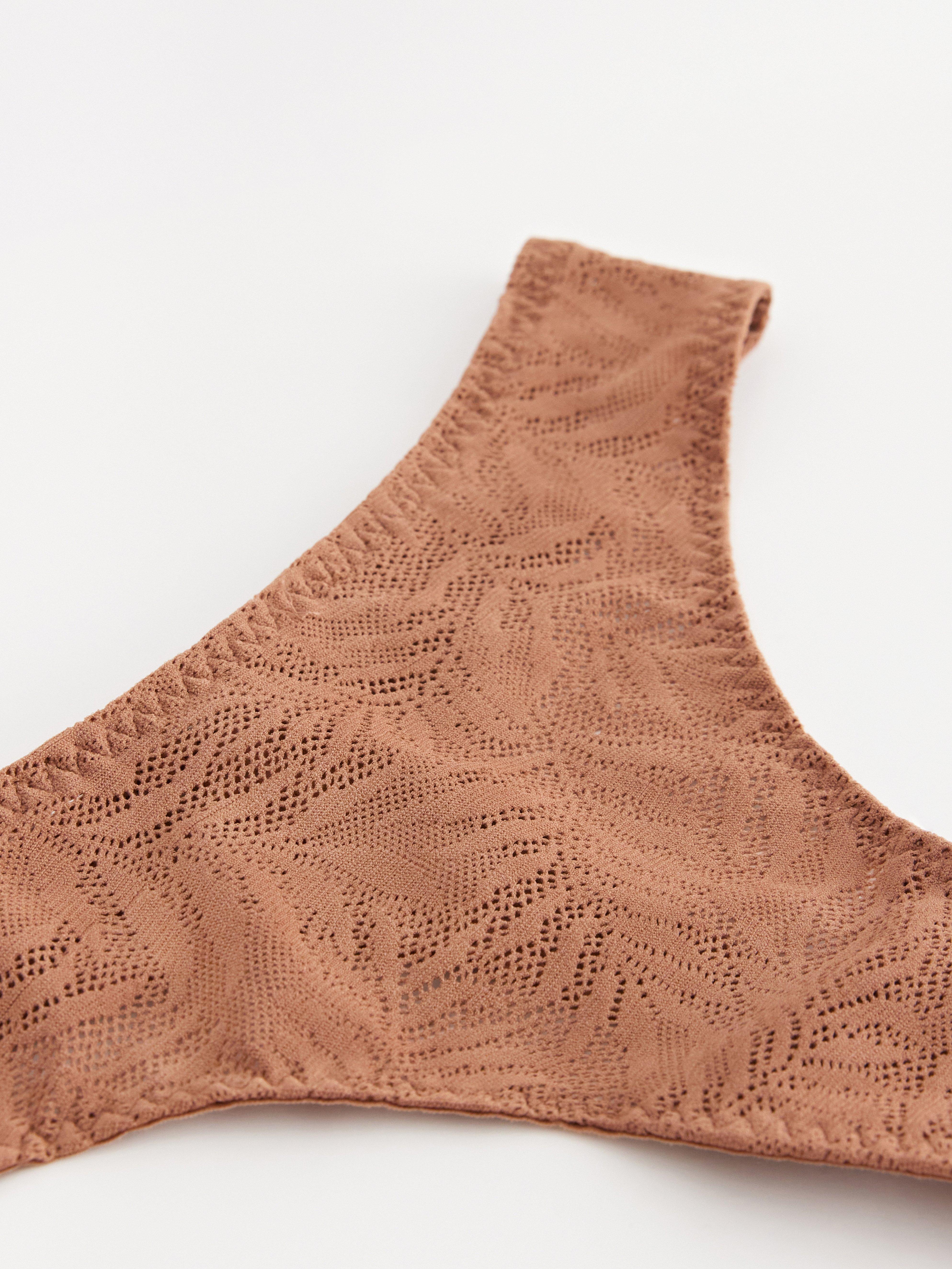 Thong Regular - Lingerie - Brown