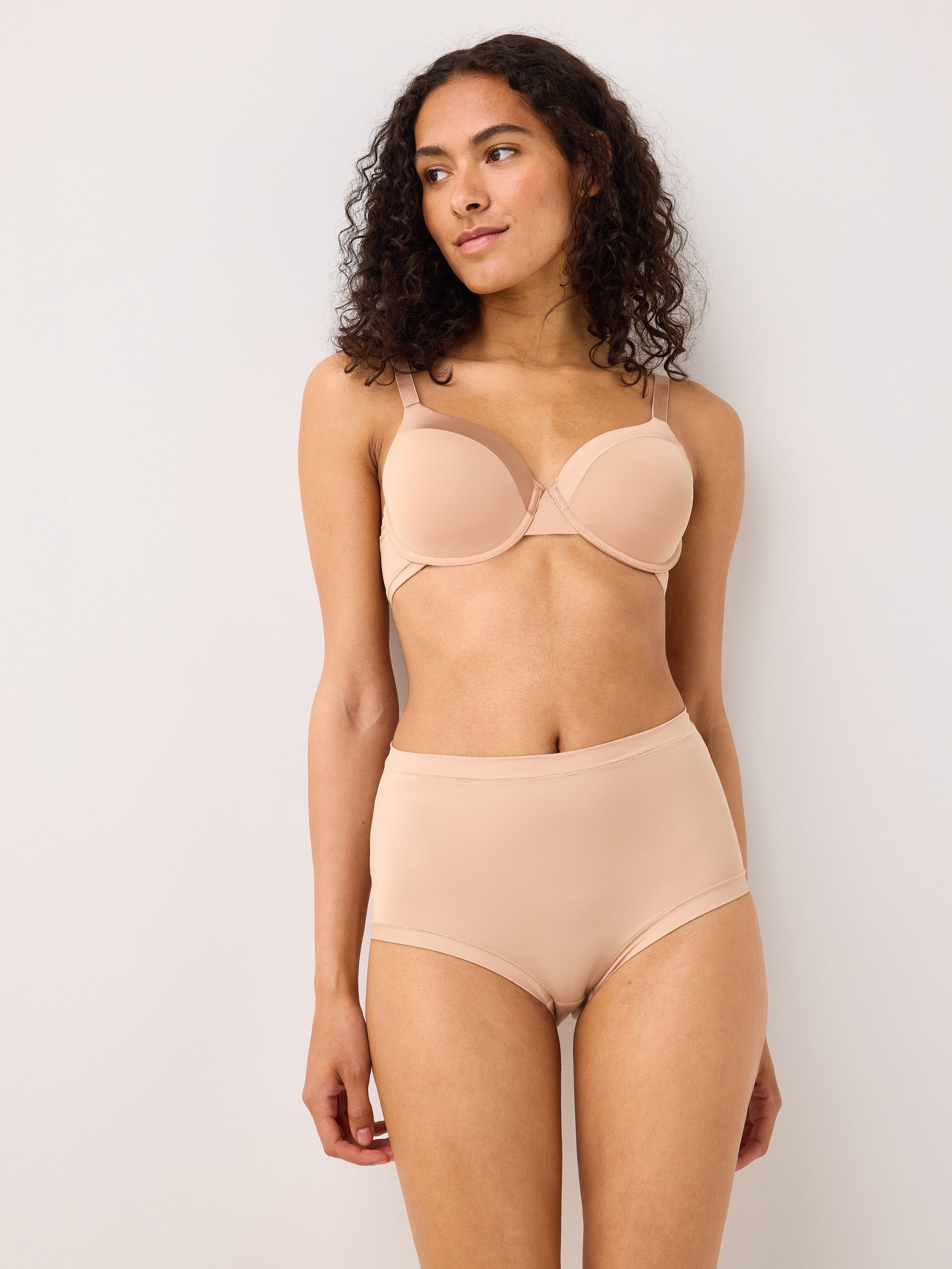 Alushousut Brief High - Alusvaatteet - Beige