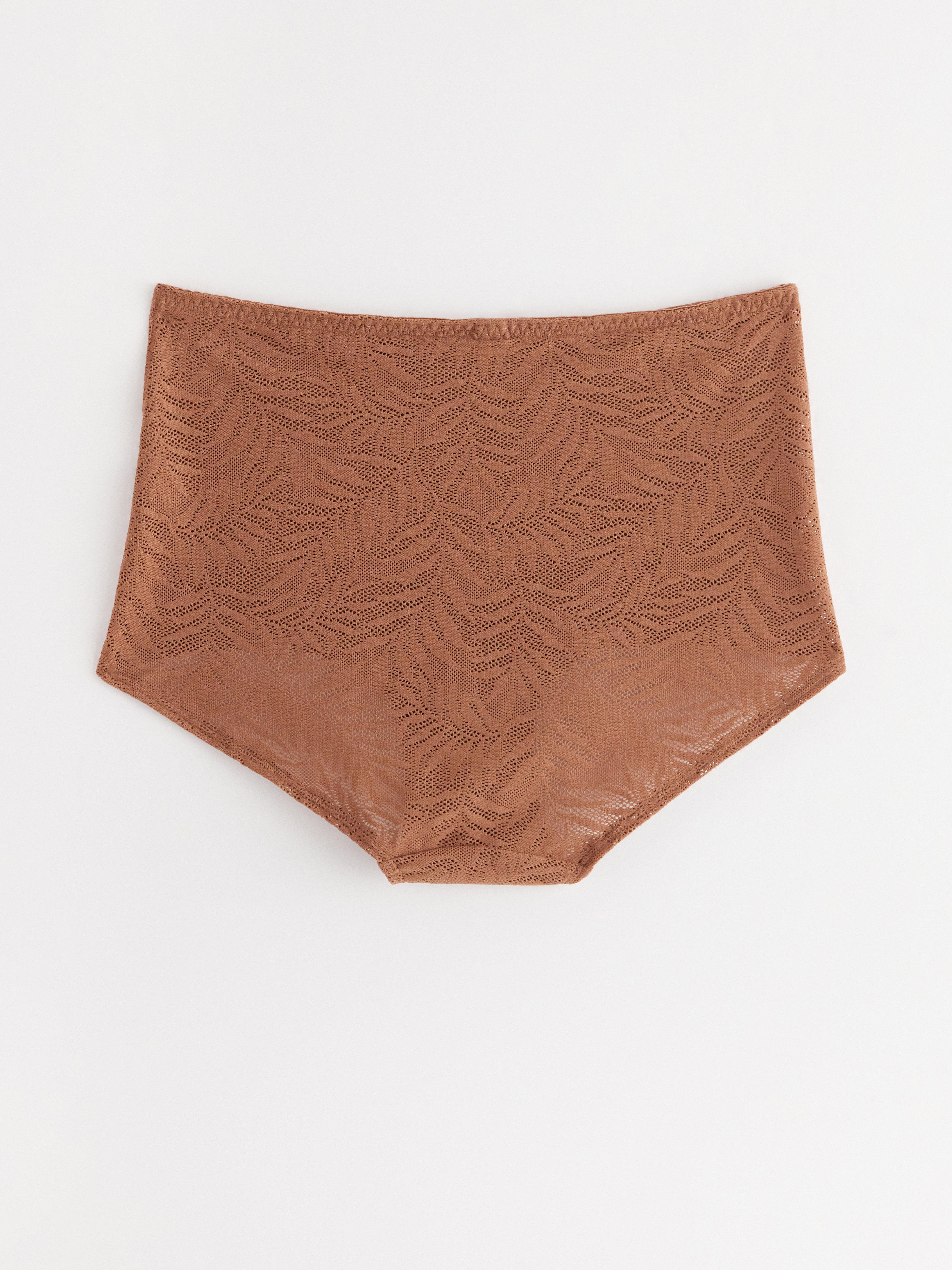 Alushousut Brief High - Alusvaatteet - Ruskea