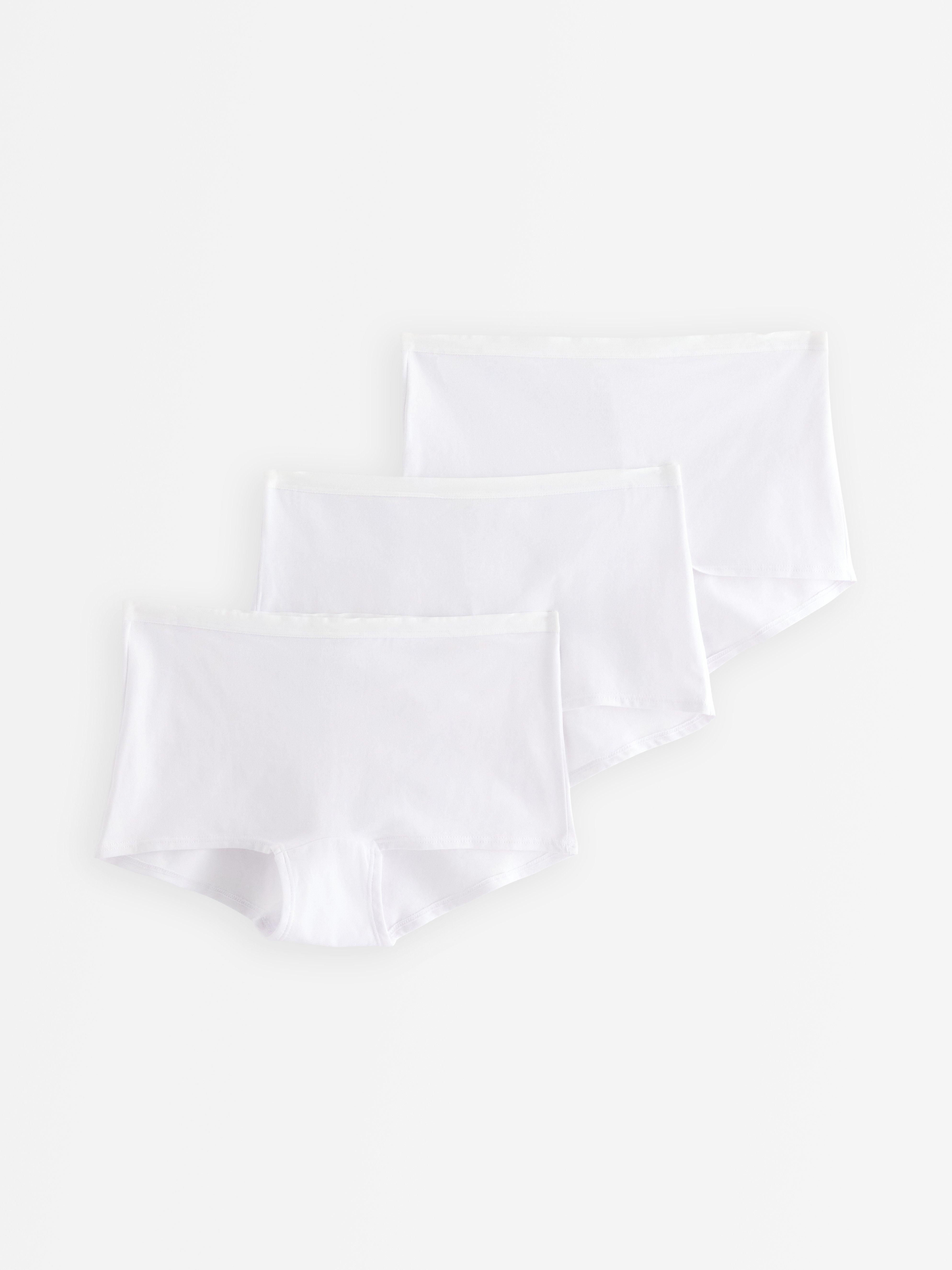 Boksershorts med høyt liv - Undertøy - Hvit