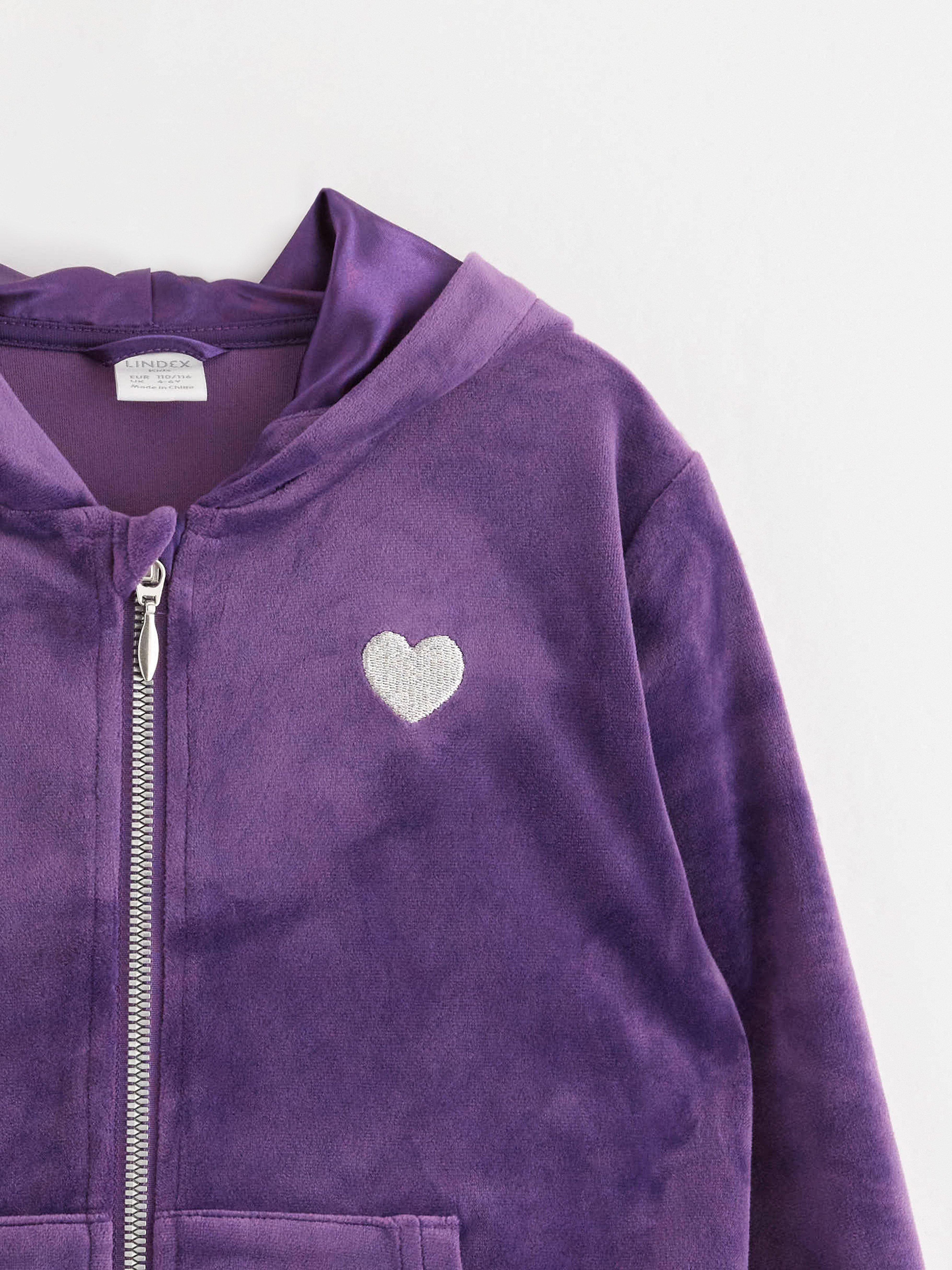 Hooded Jacket - Kids Wear - Lilac