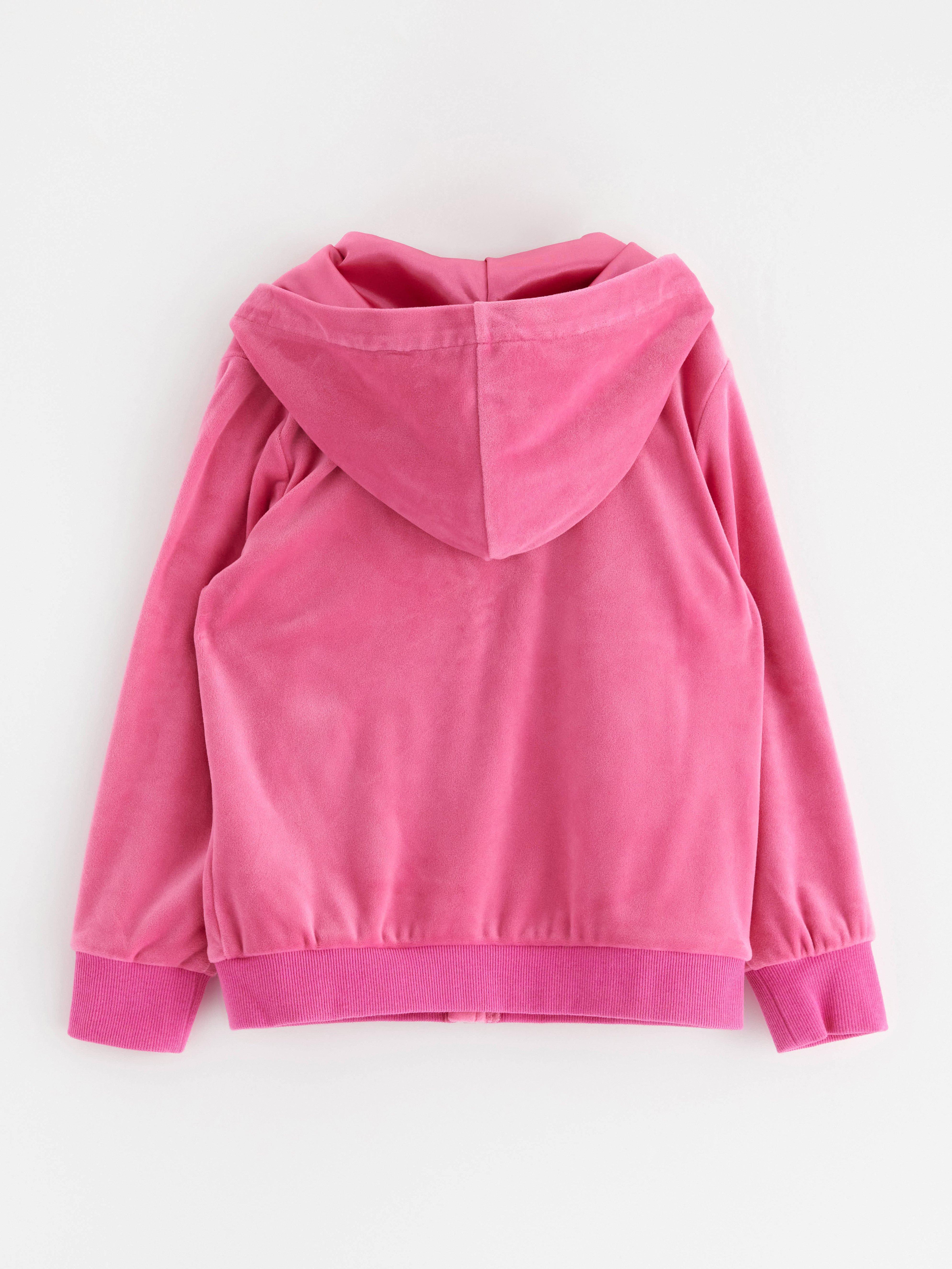 Jacka med luva - Barn - Rosa
