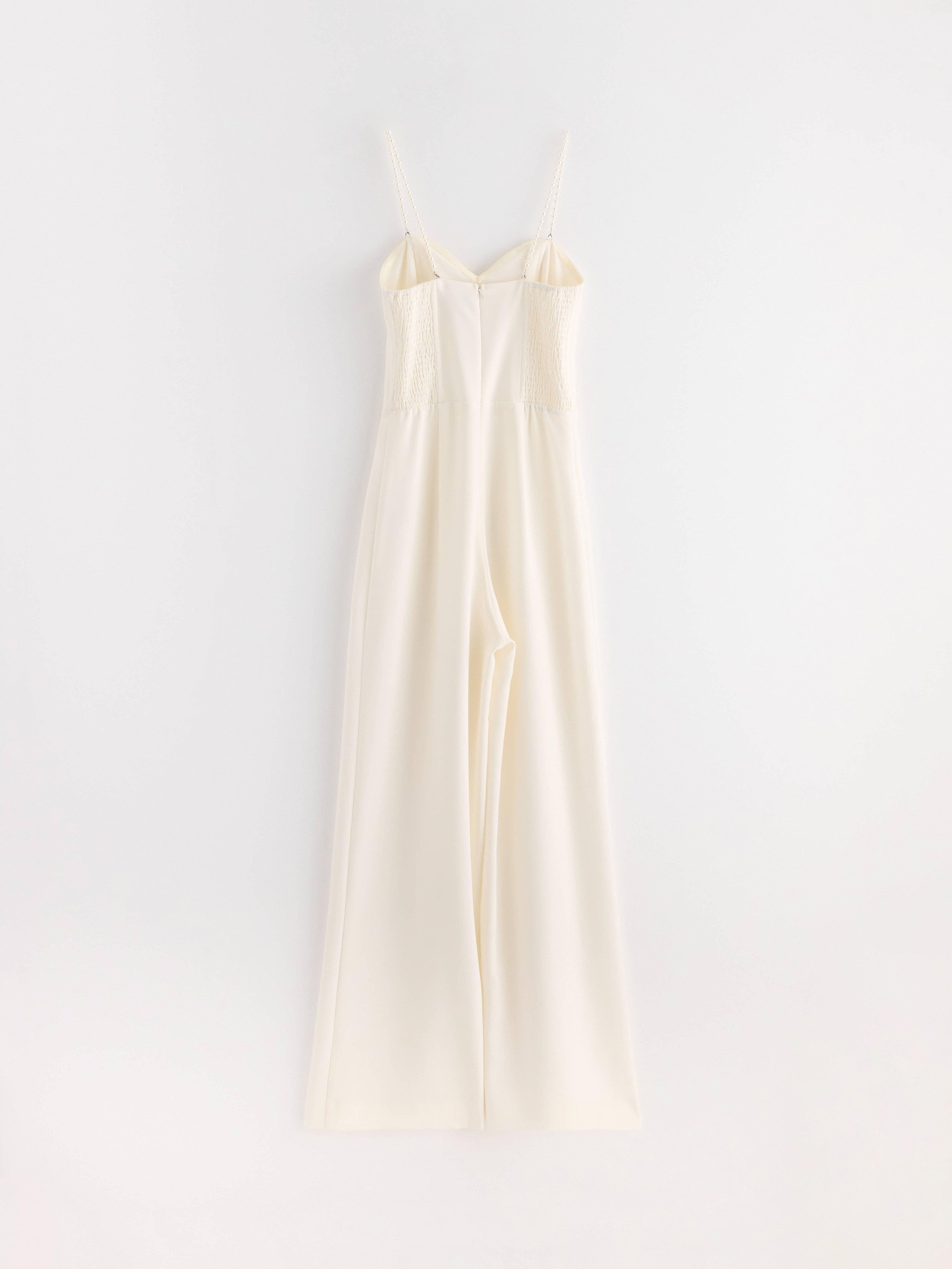 Jumpsuit - Womens Wear - White