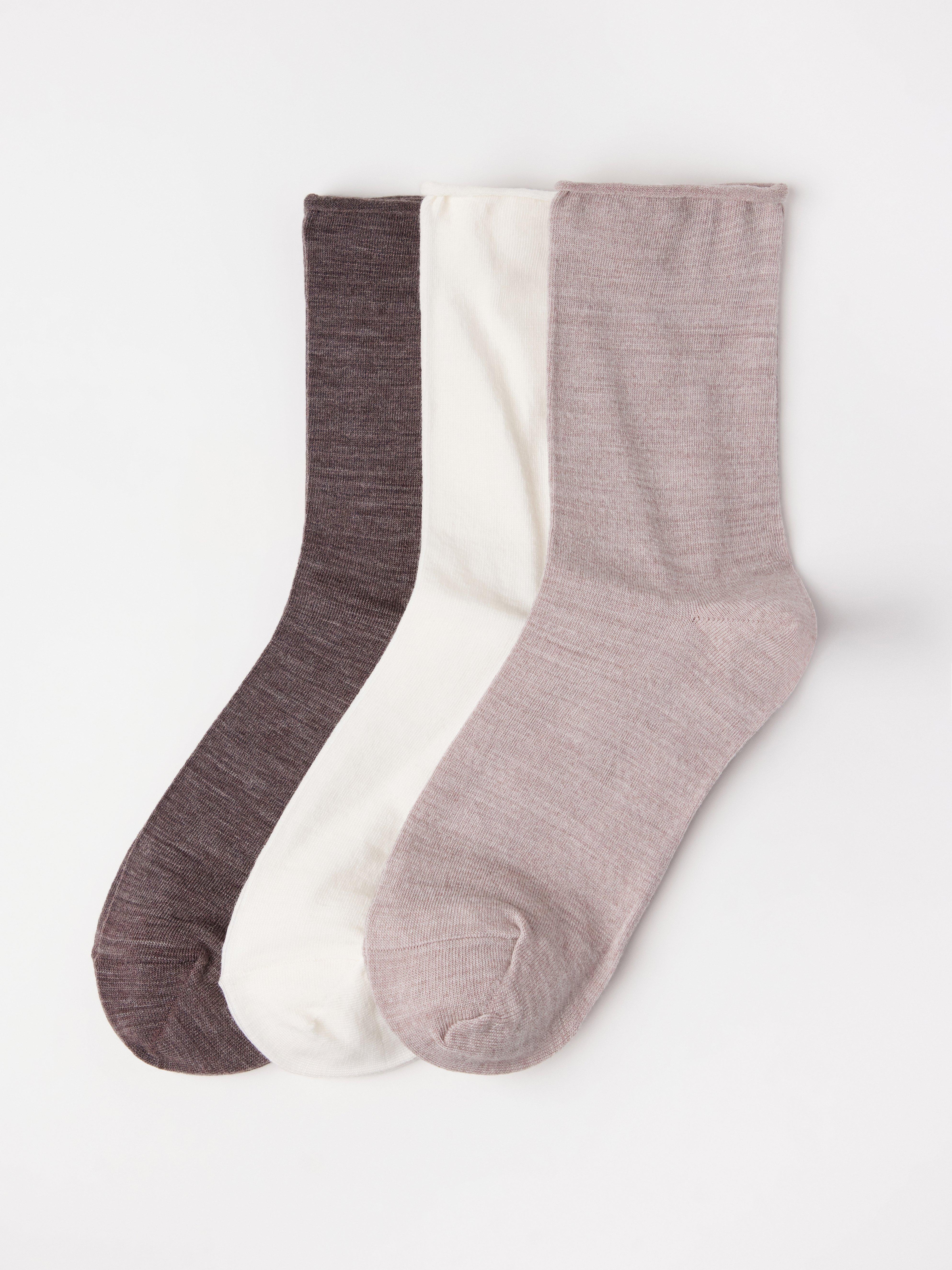 Ponožky - Spodná bielizeň - Hnedá