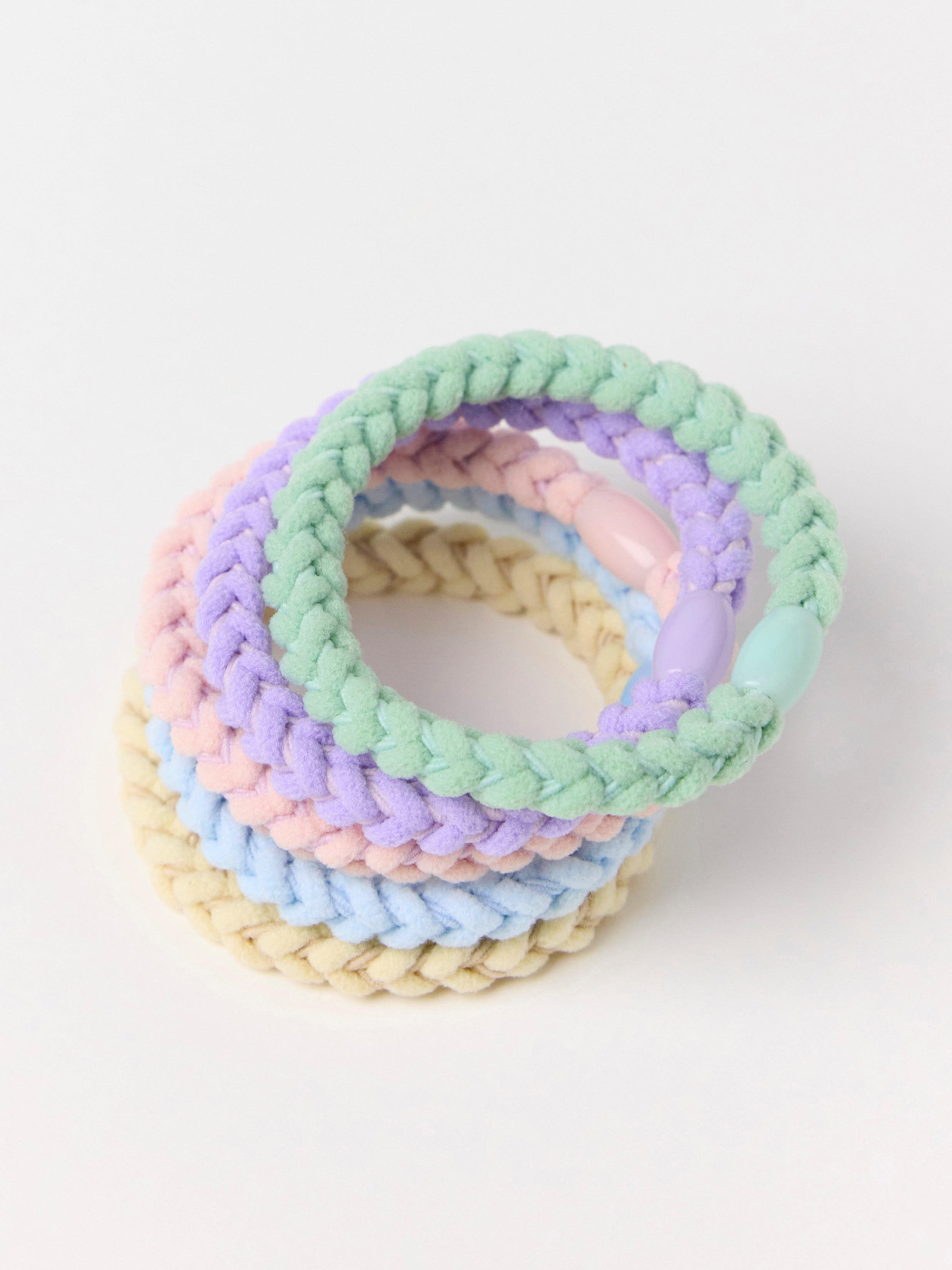 Hair Elastics - Kids Wear - Pink