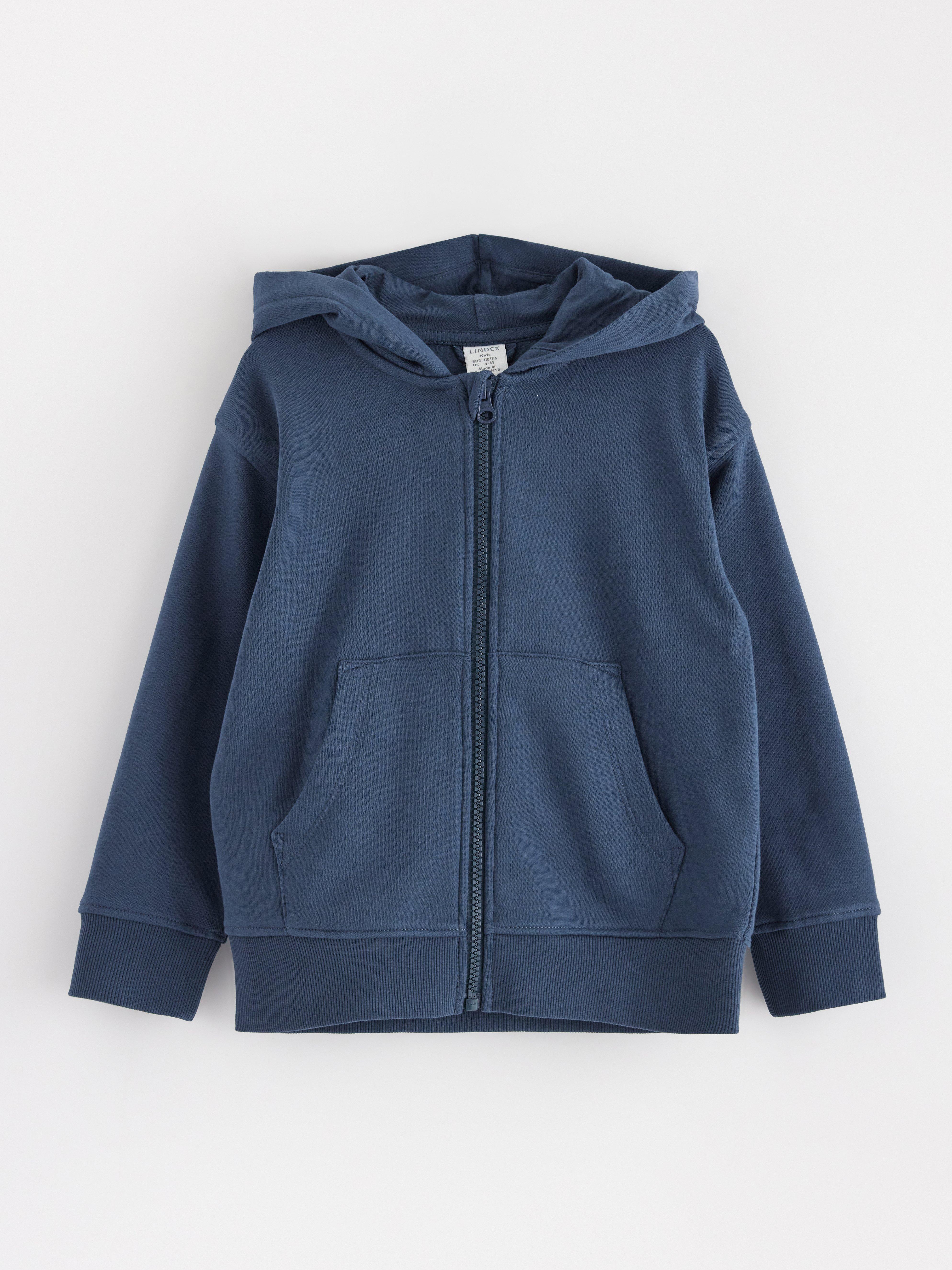 Hooded Sweatshirt - Kids Wear - Blue
