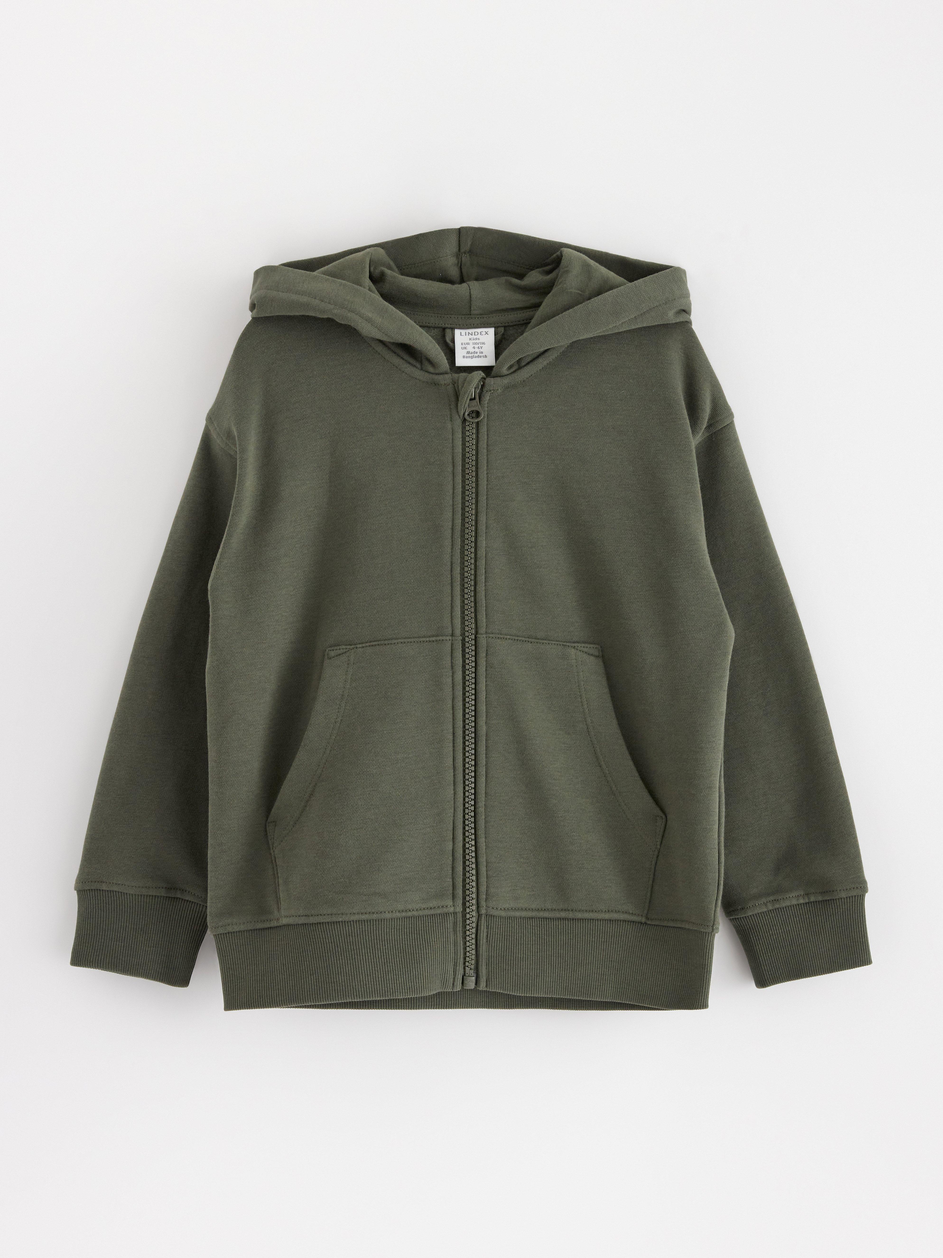 Hooded Sweatshirt - Kids Wear - Green
