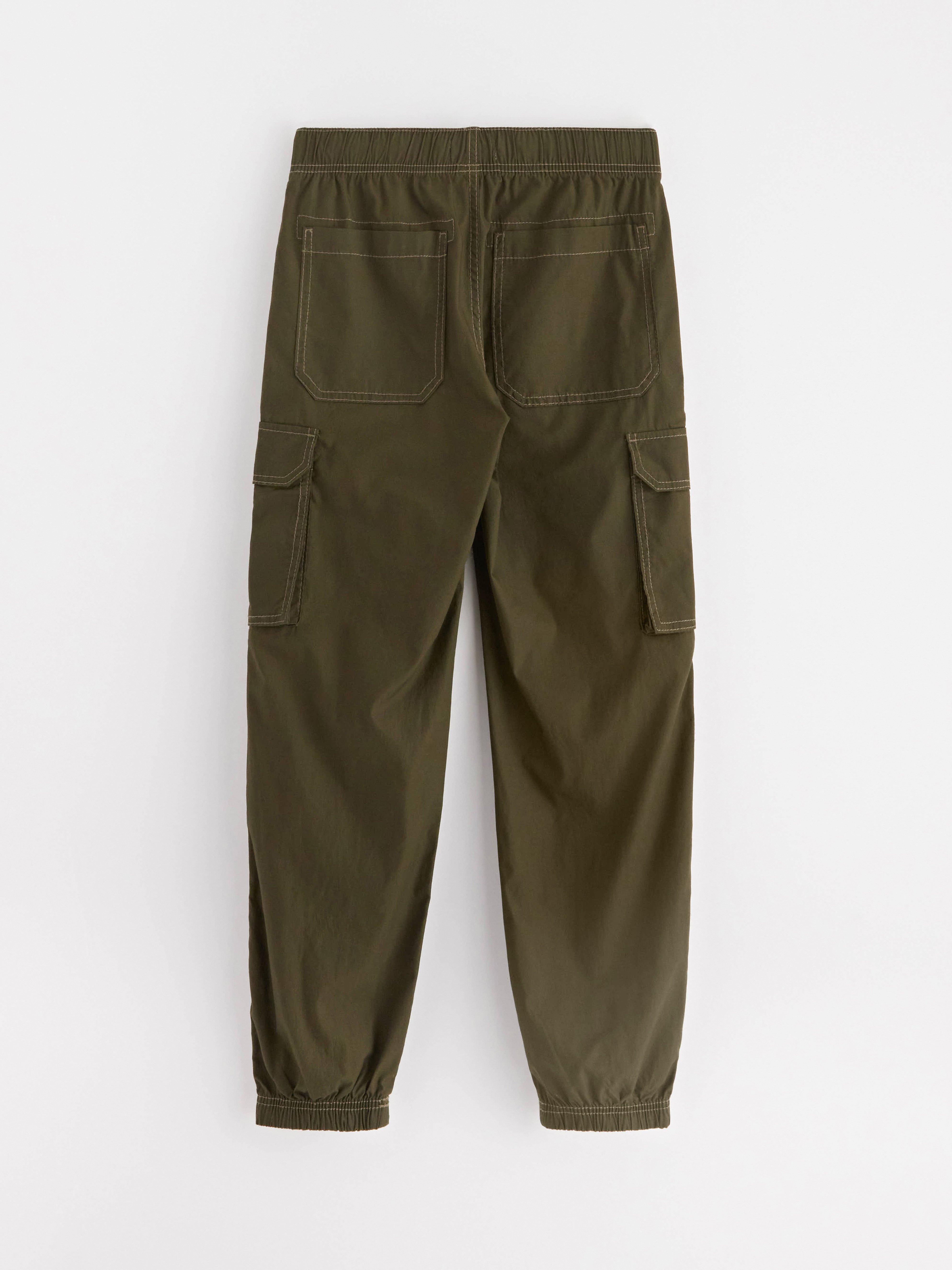 Cargo Trousers - Kids Wear - Khaki