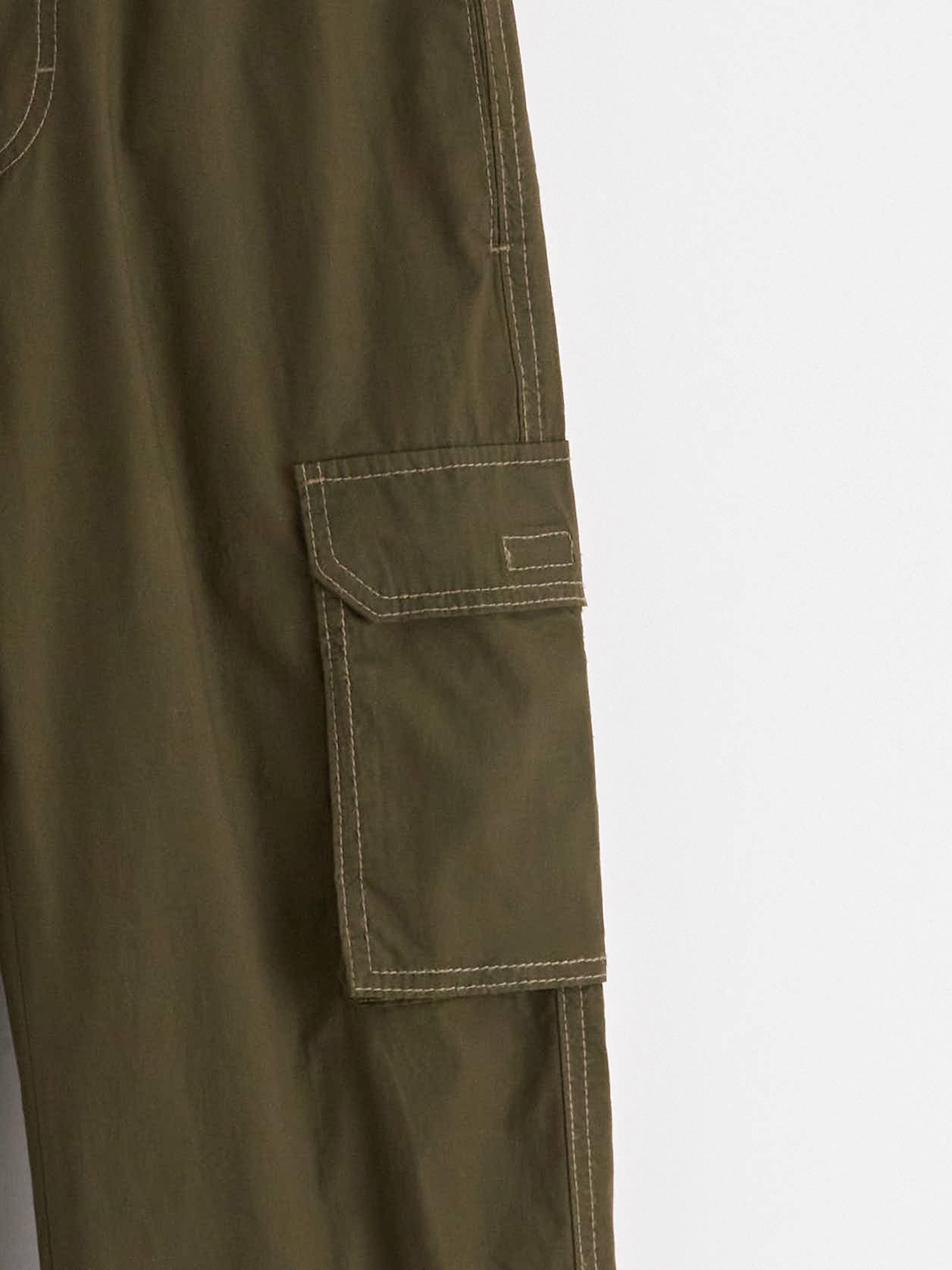 Cargo Trousers - Kids Wear - Khaki