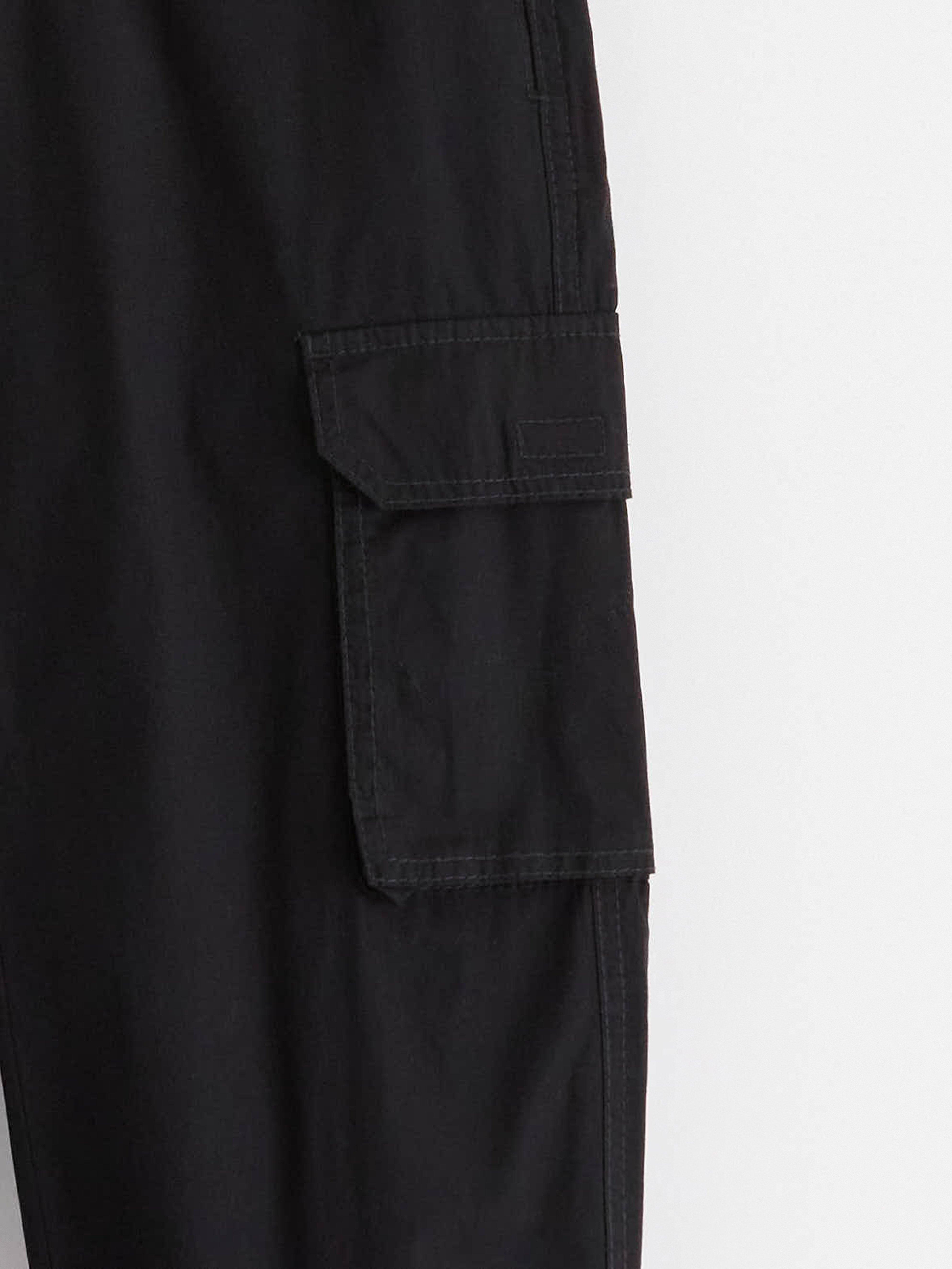 Cargo Trousers - Kids Wear - Black
