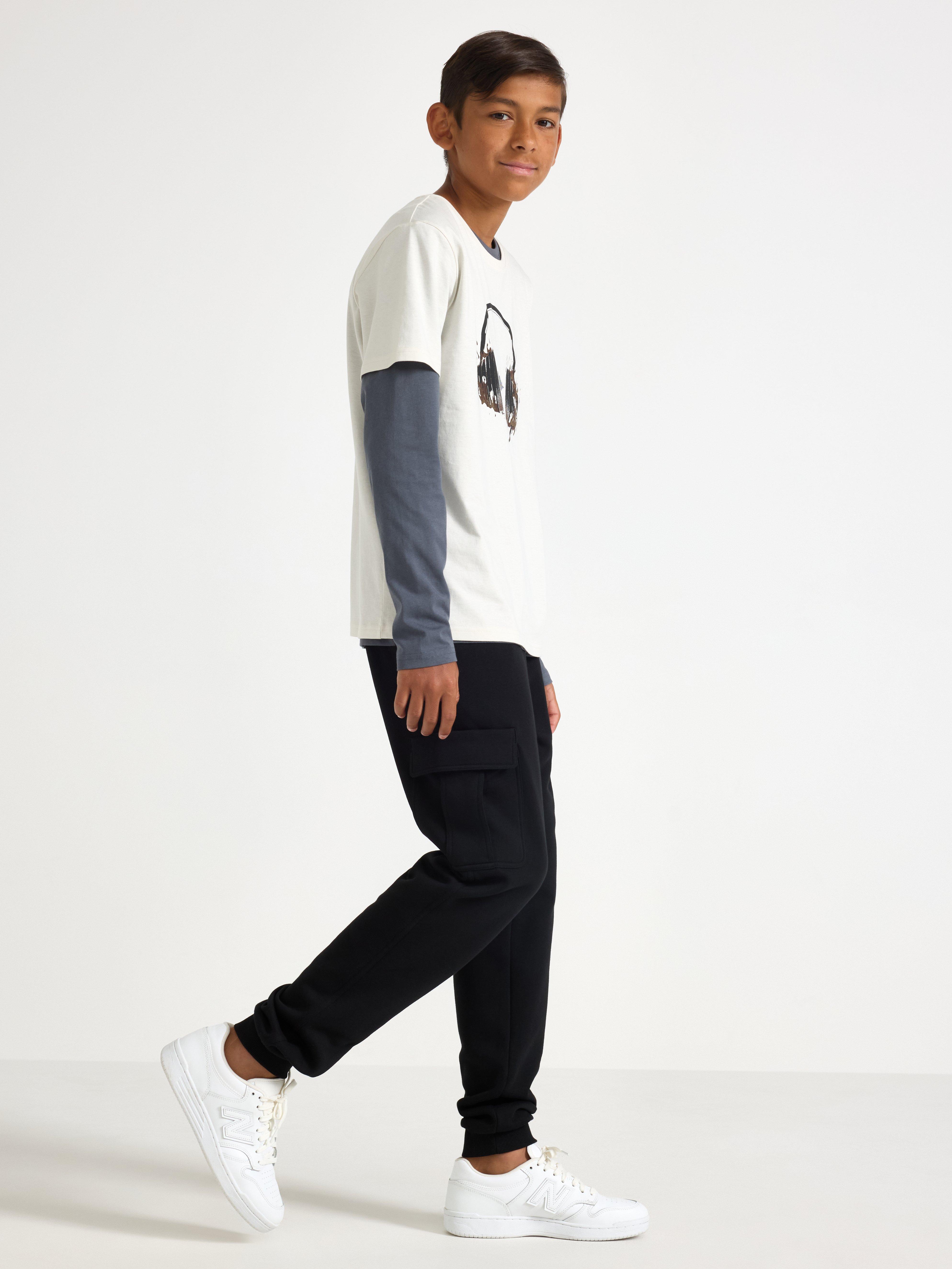 Sweatpants - Barn - Svart