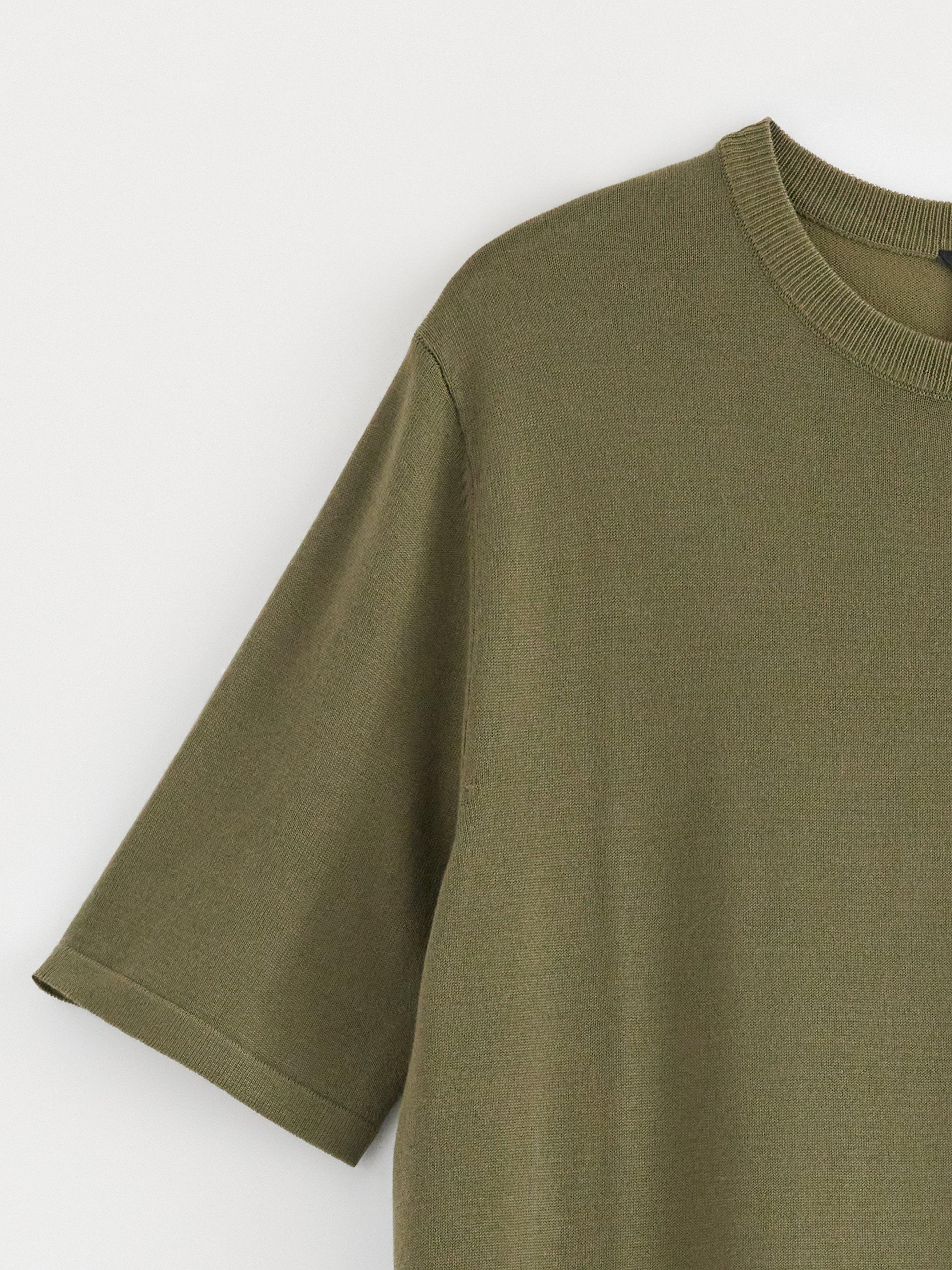 T-shirt dress - Womens Wear - Green
