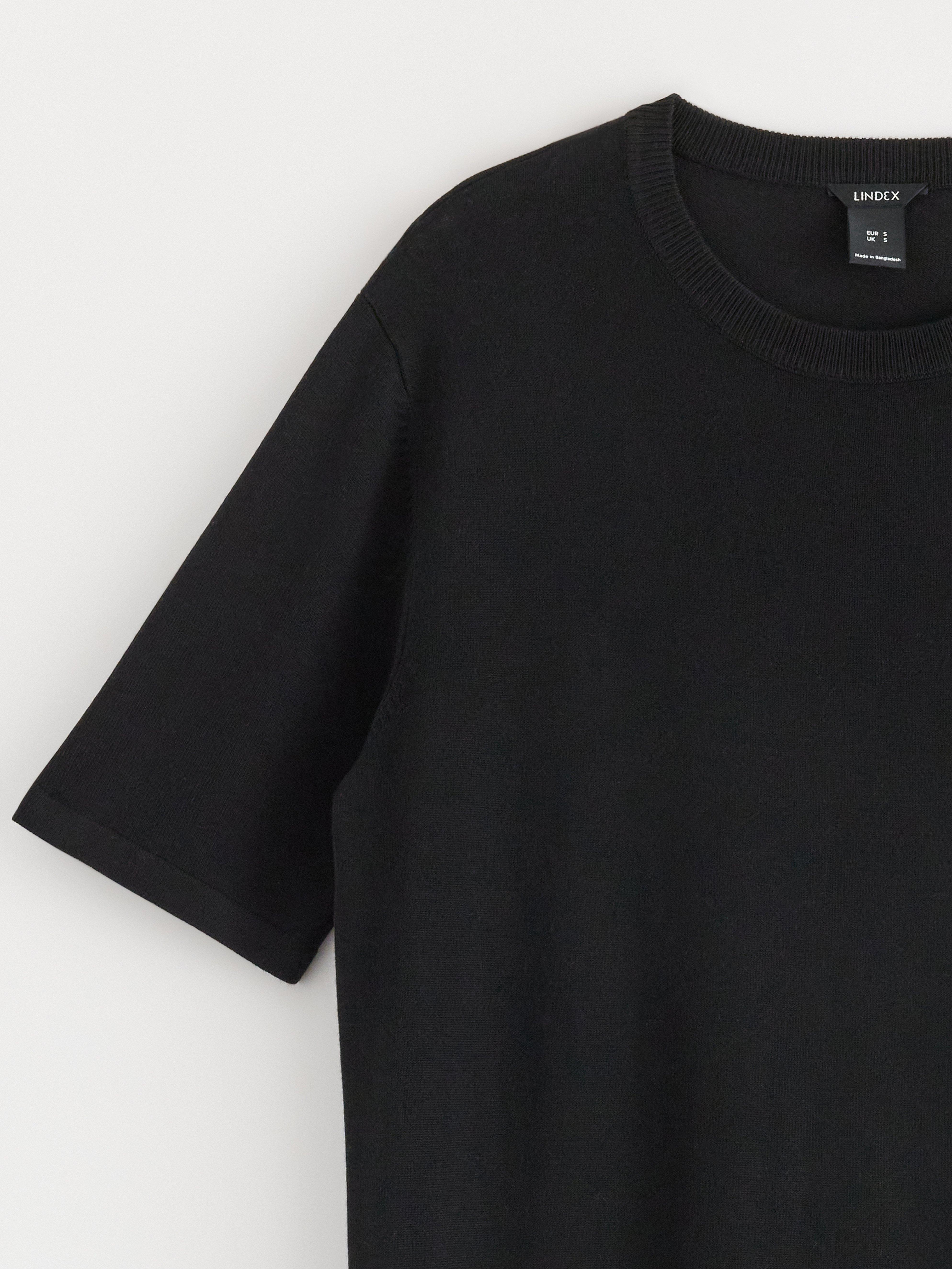 T-shirt dress - Womens Wear - Black