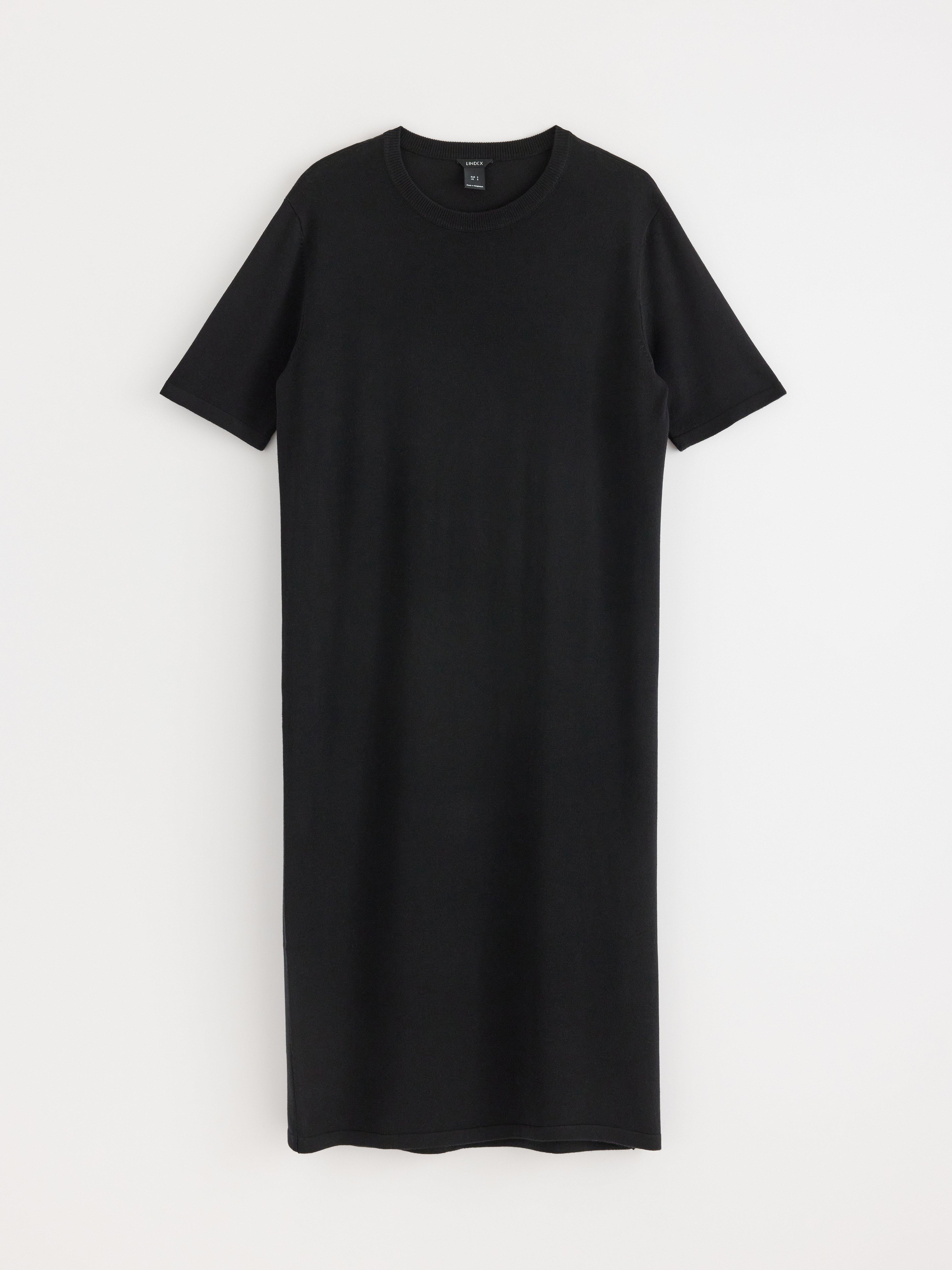 T-shirt dress - Womens Wear - Black