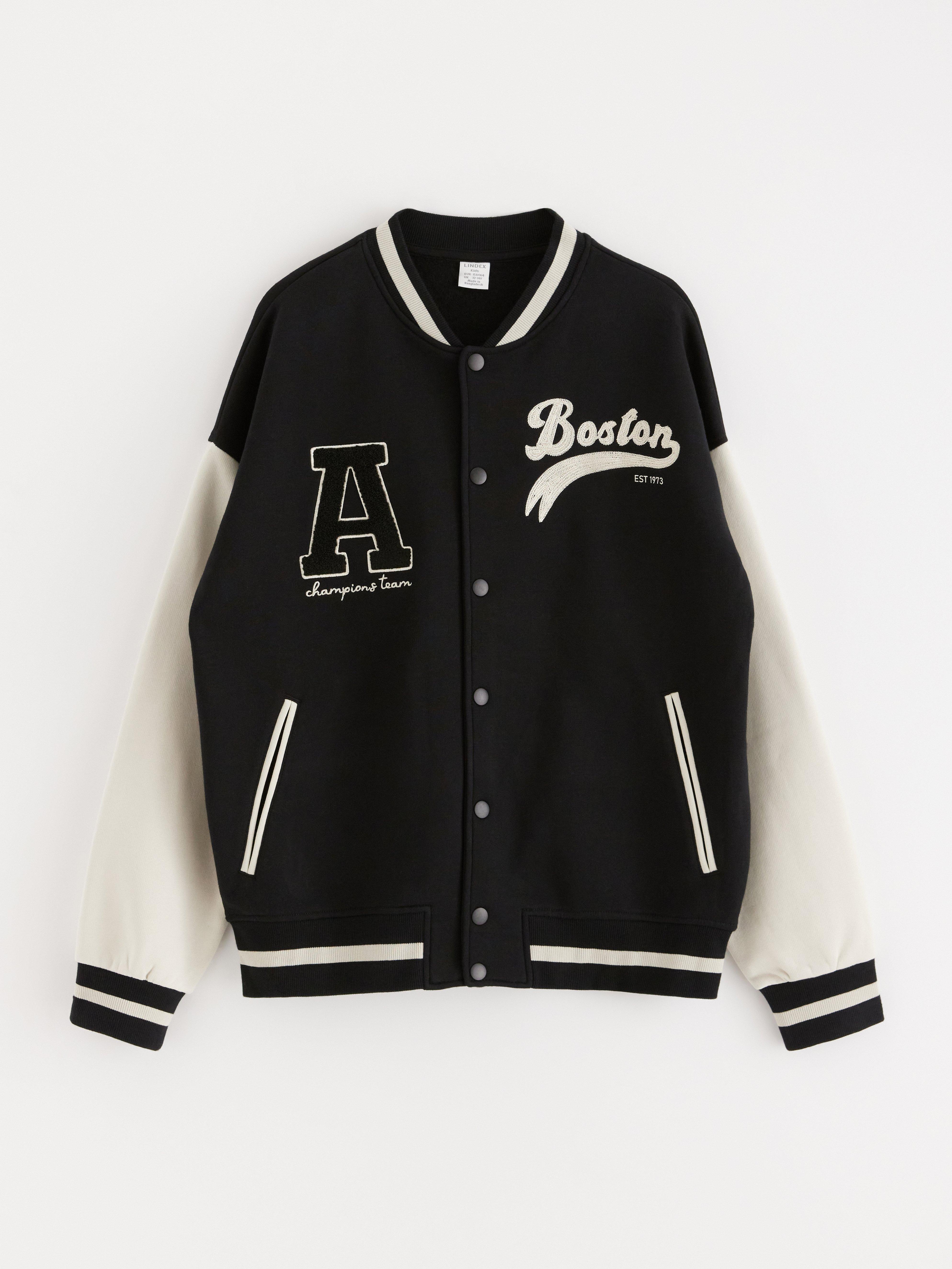 Baseball-takki - Lapset - Musta