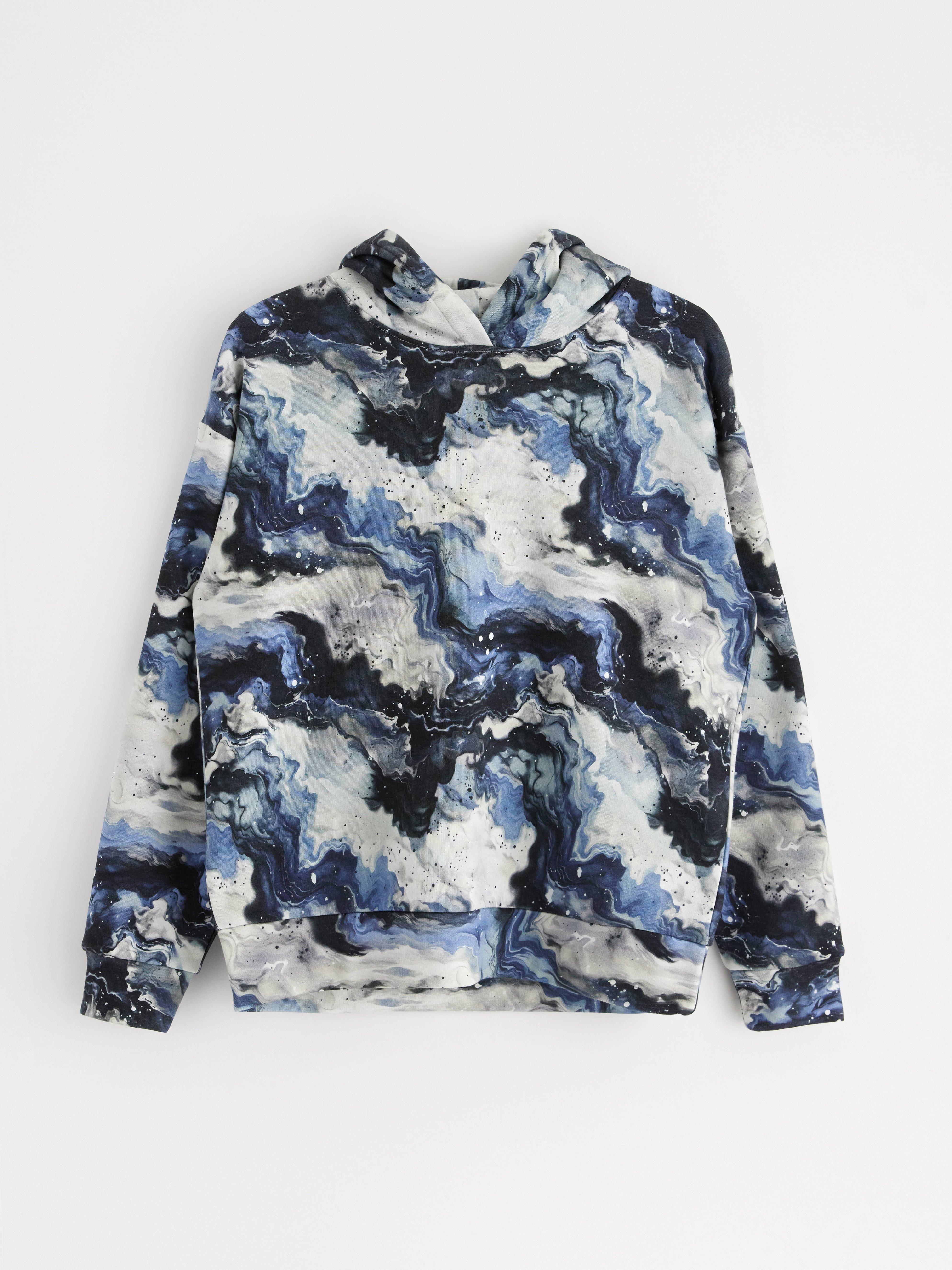 Hooded Sweatshirt - Kids Wear - Blue