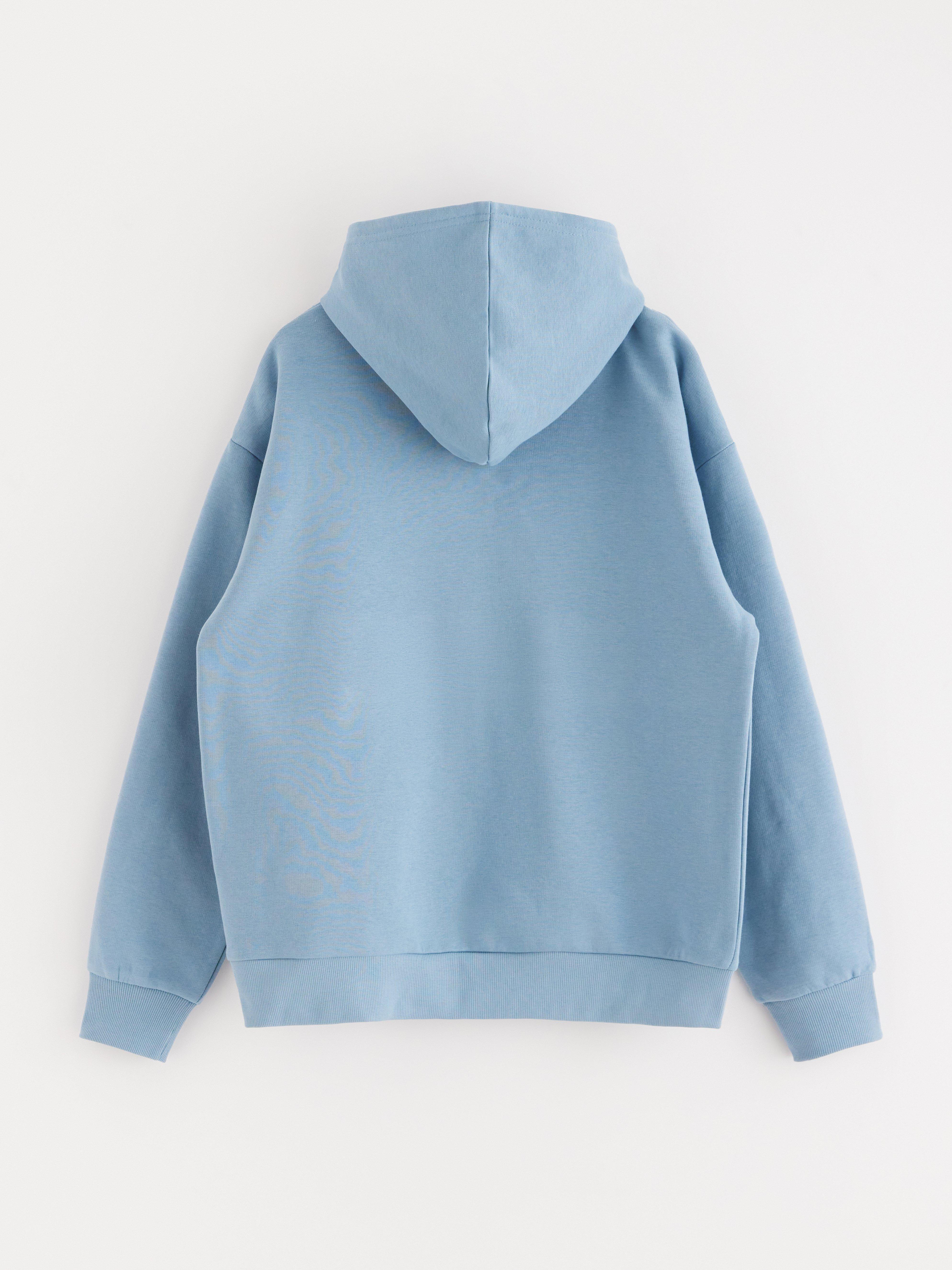 Hooded Sweatshirt - Kids Wear - Blue